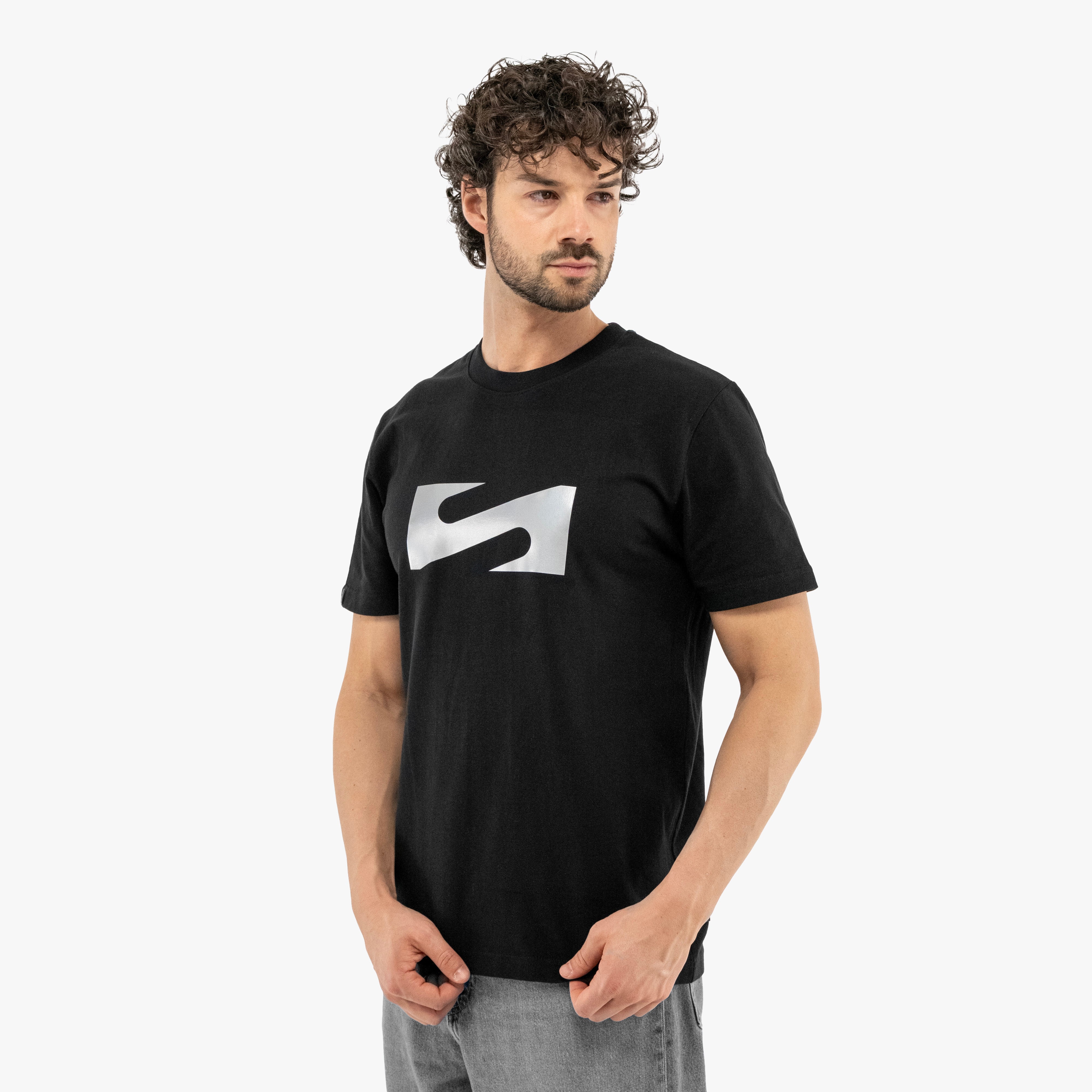 Black Logo S T-Shirt | Scicon Sports