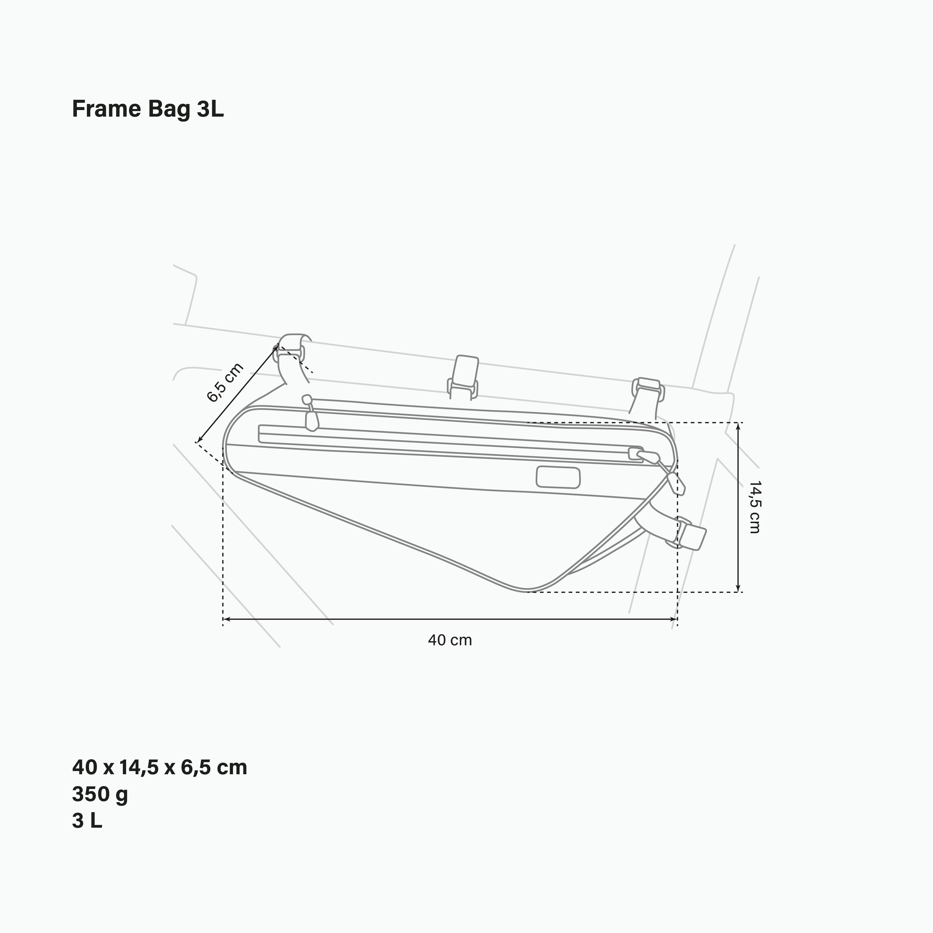 FRAME BAG 3L