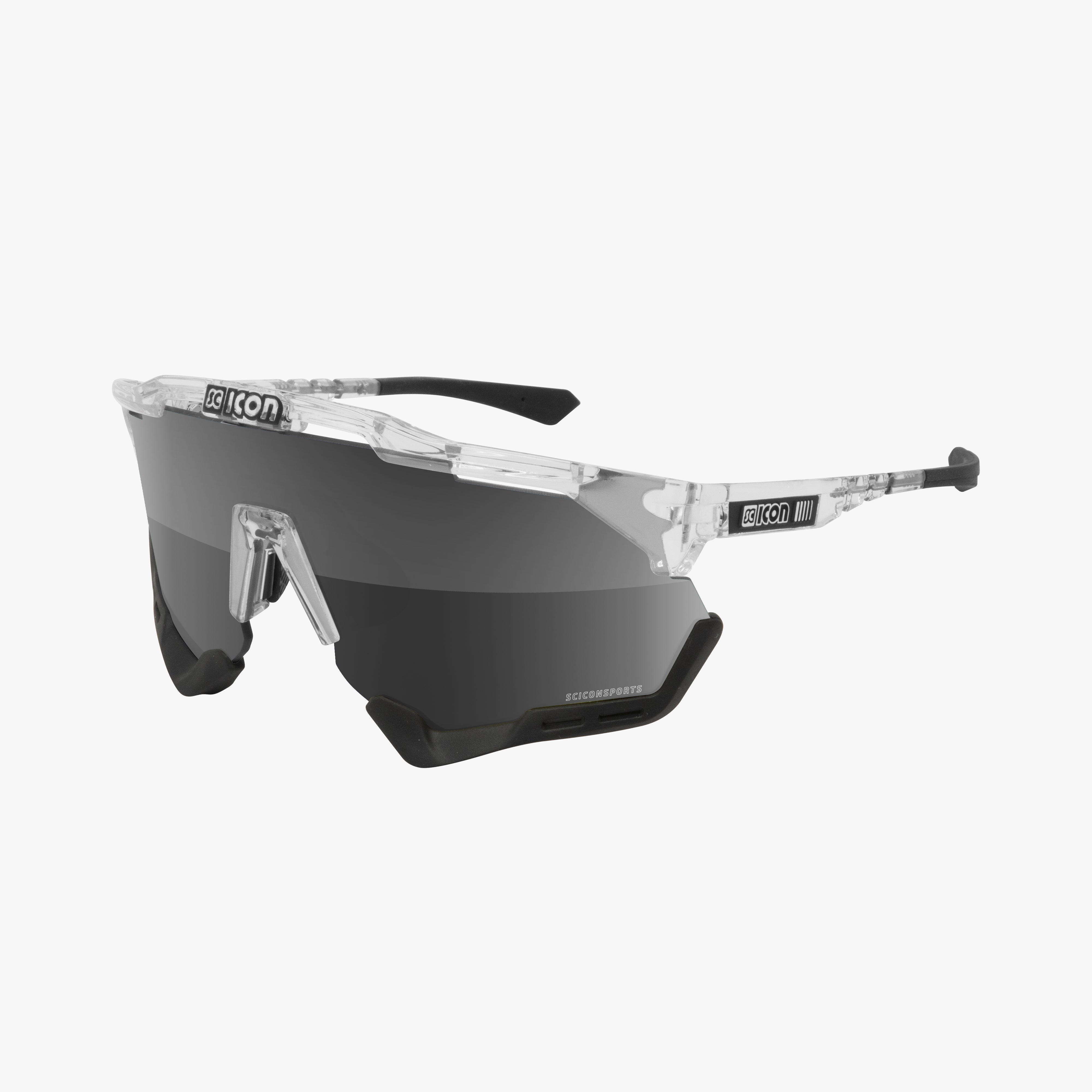 White/Blue Aeroshade Sport Sunglasses | Scicon Sports