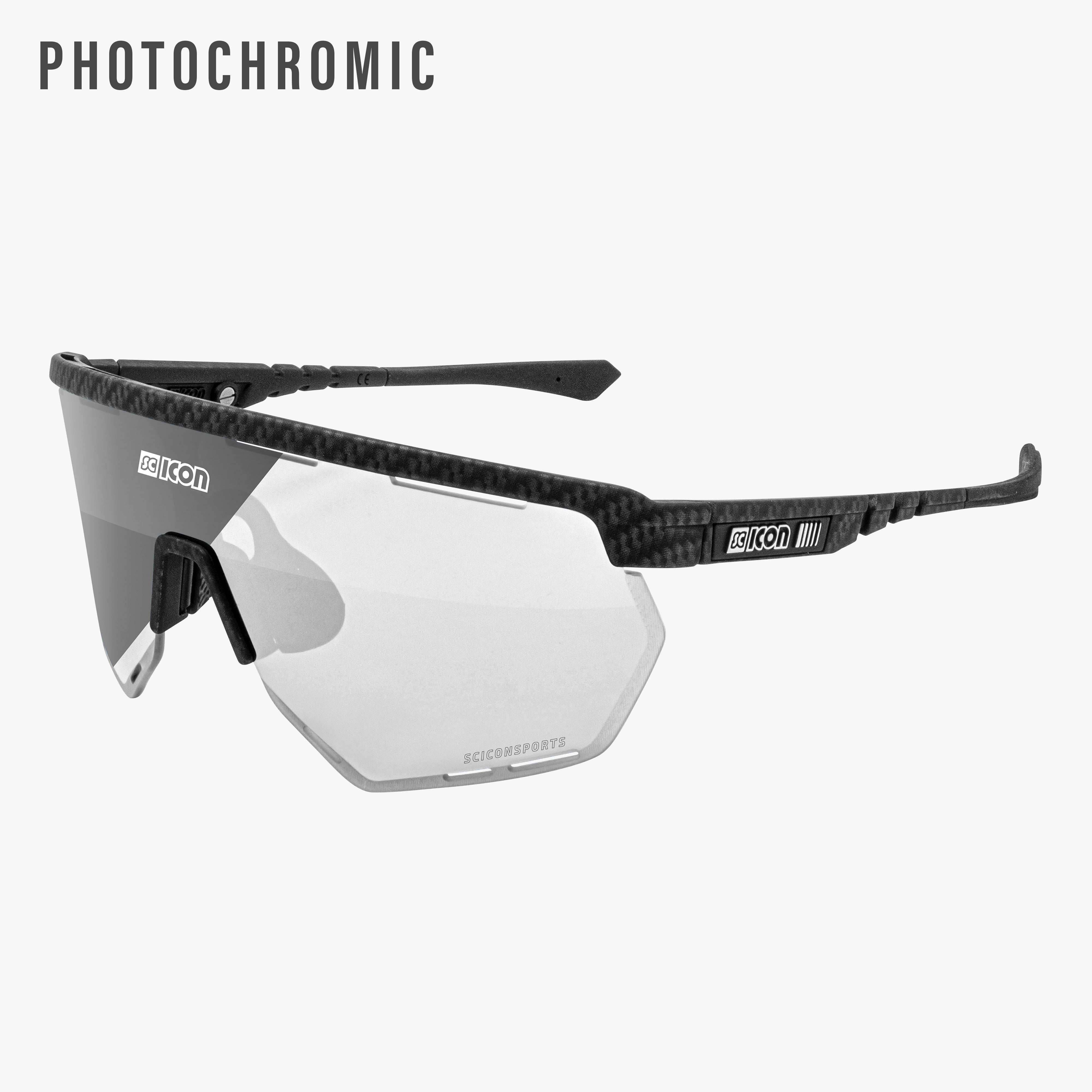 Carbon Matt/Multimirror Blue Aerowing Cycling Sunglasses