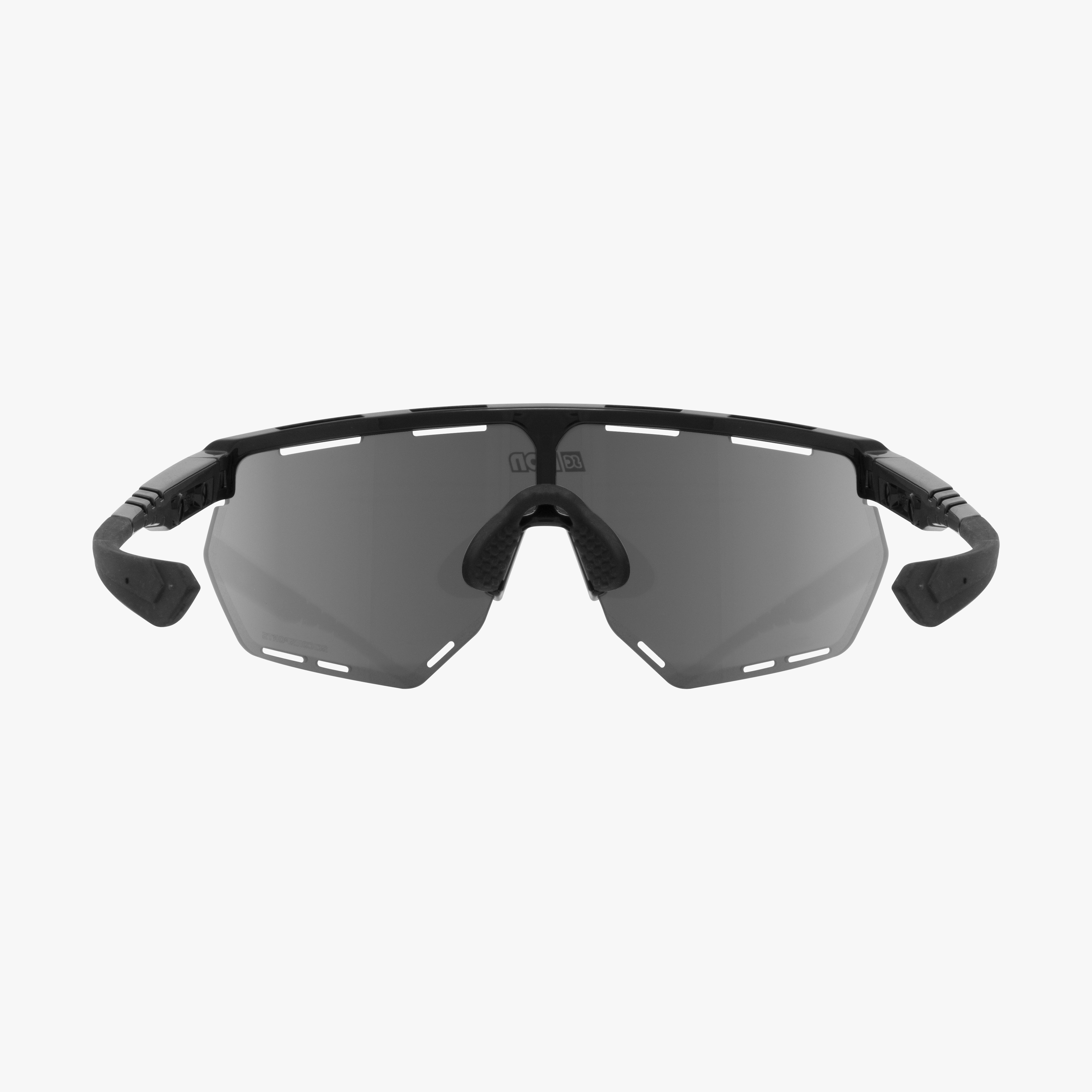 Black/Multimirror Silver Aerowing Sport Cycling Sunglasses