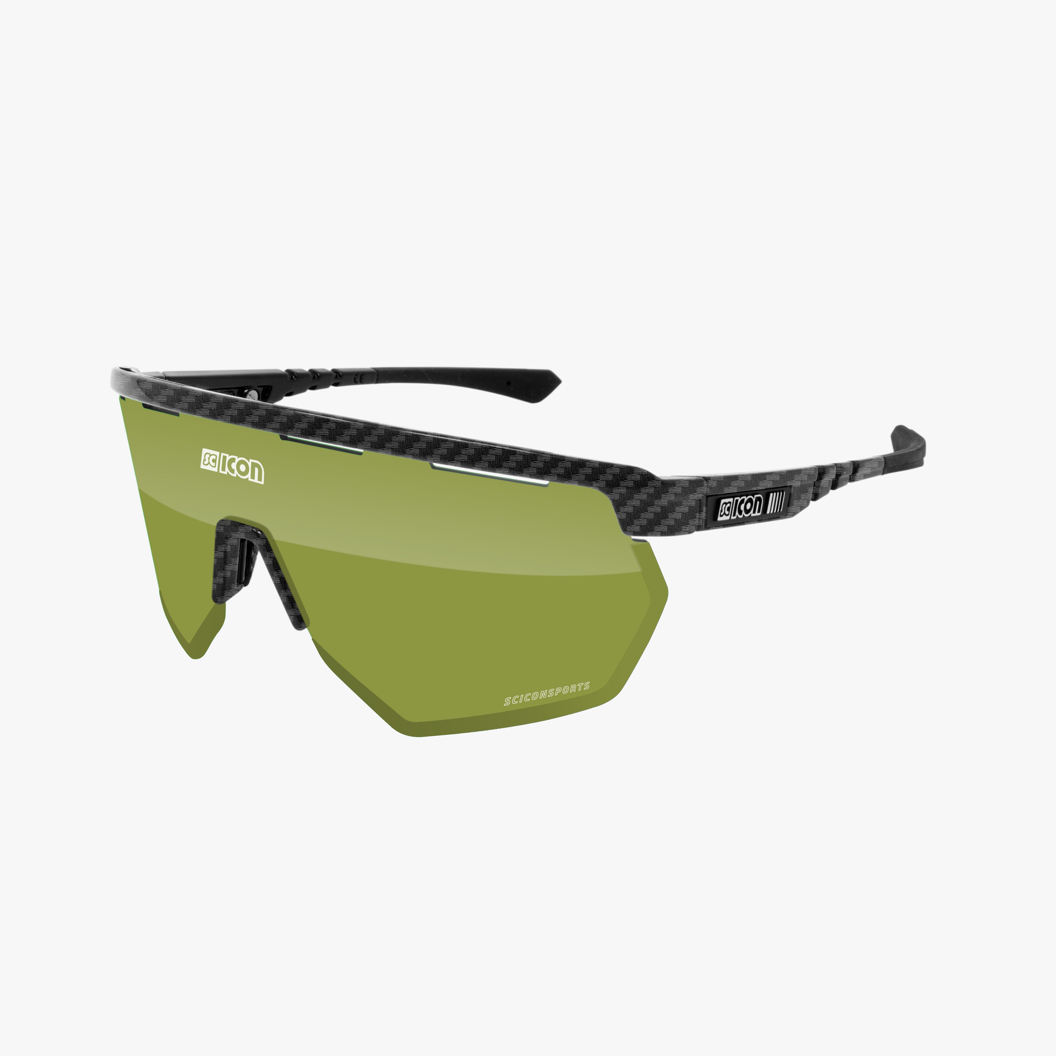 Black/Multimirror Silver Aerowing Sport Cycling Sunglasses