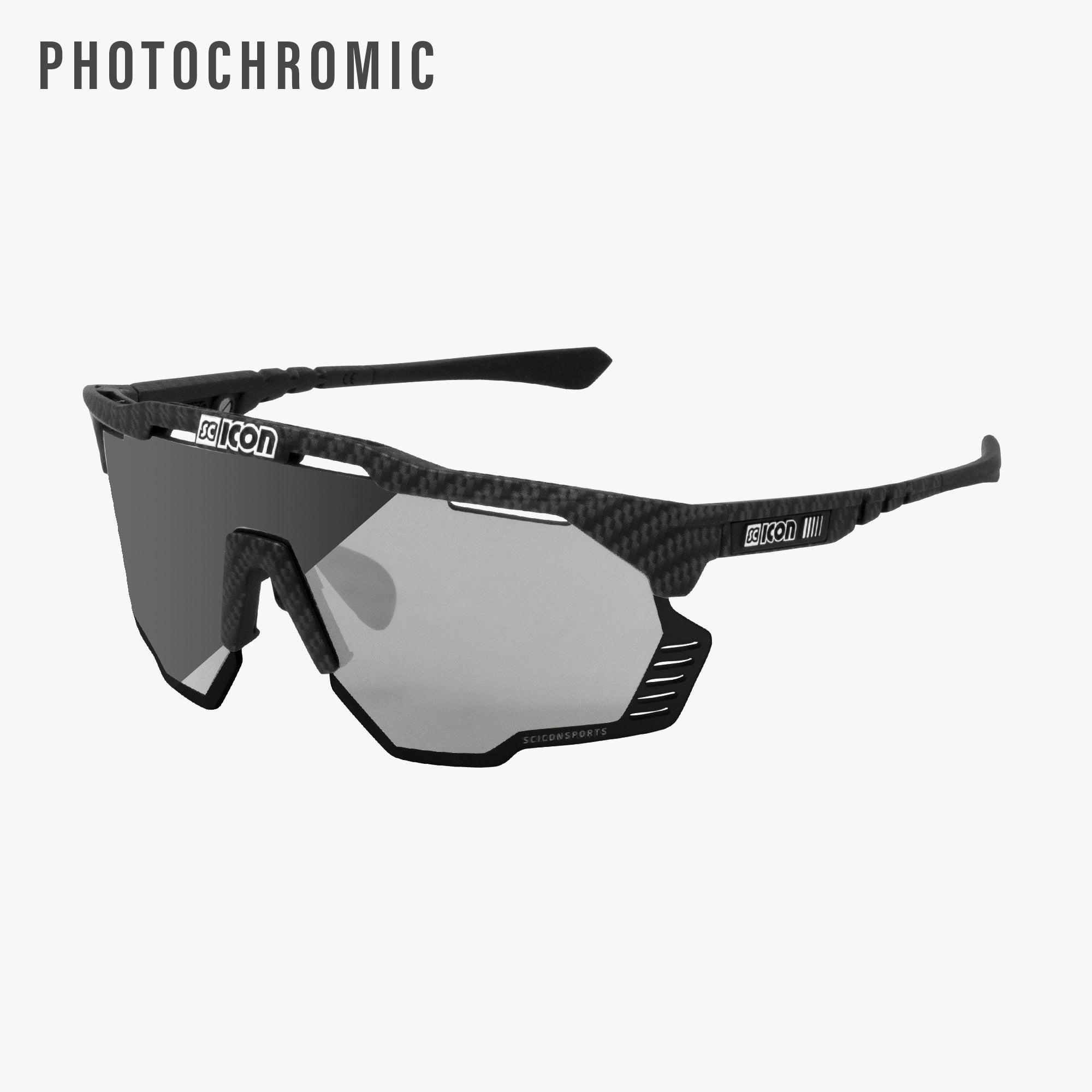 Carbon/Silver Aeroshade Kunken XL Performance Sunglasses