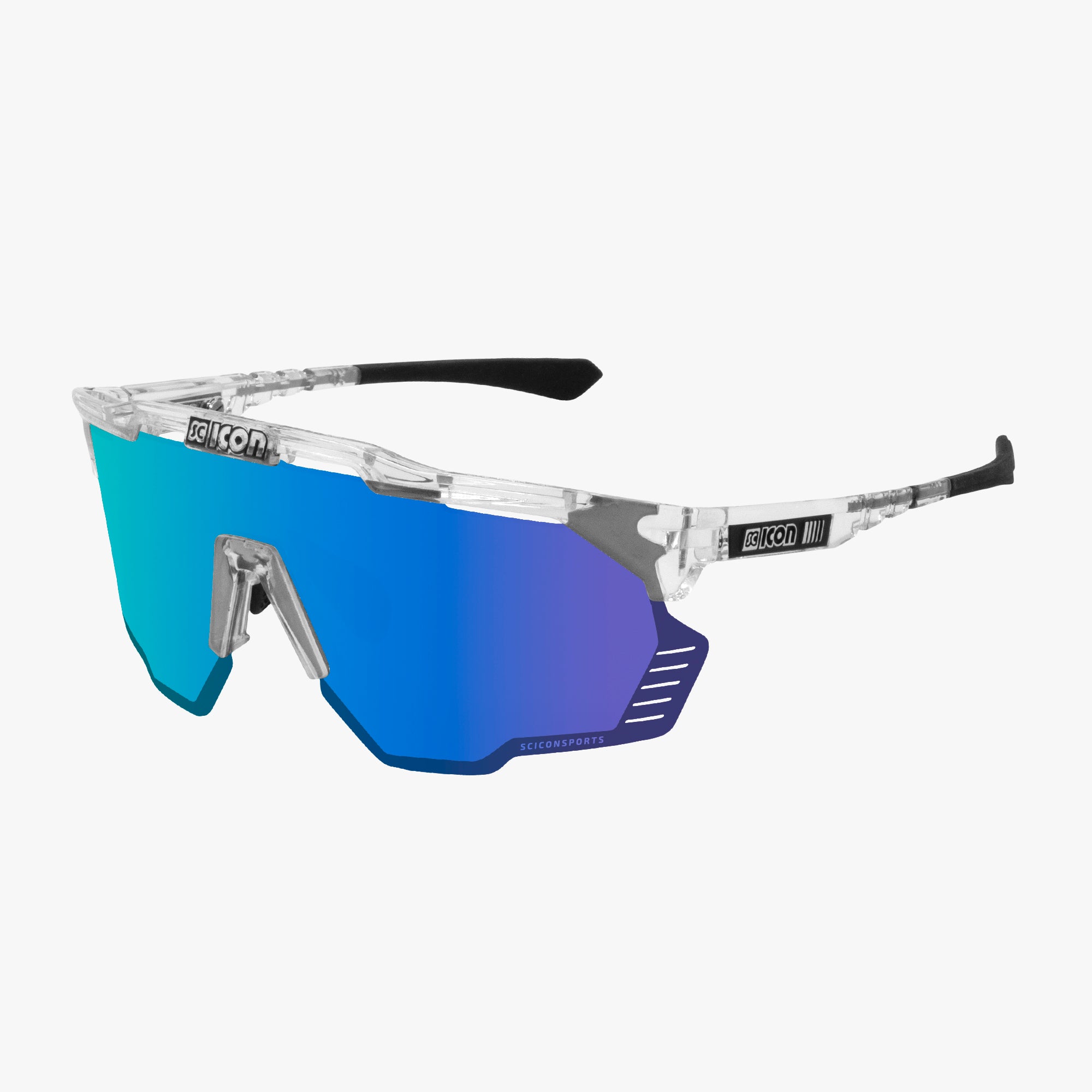 SCICON AEROSHADE KUNKEN 世界選手権優勝記念モデル White Matt/Multimorror Blue Aeroshade Kunken Sunglasses