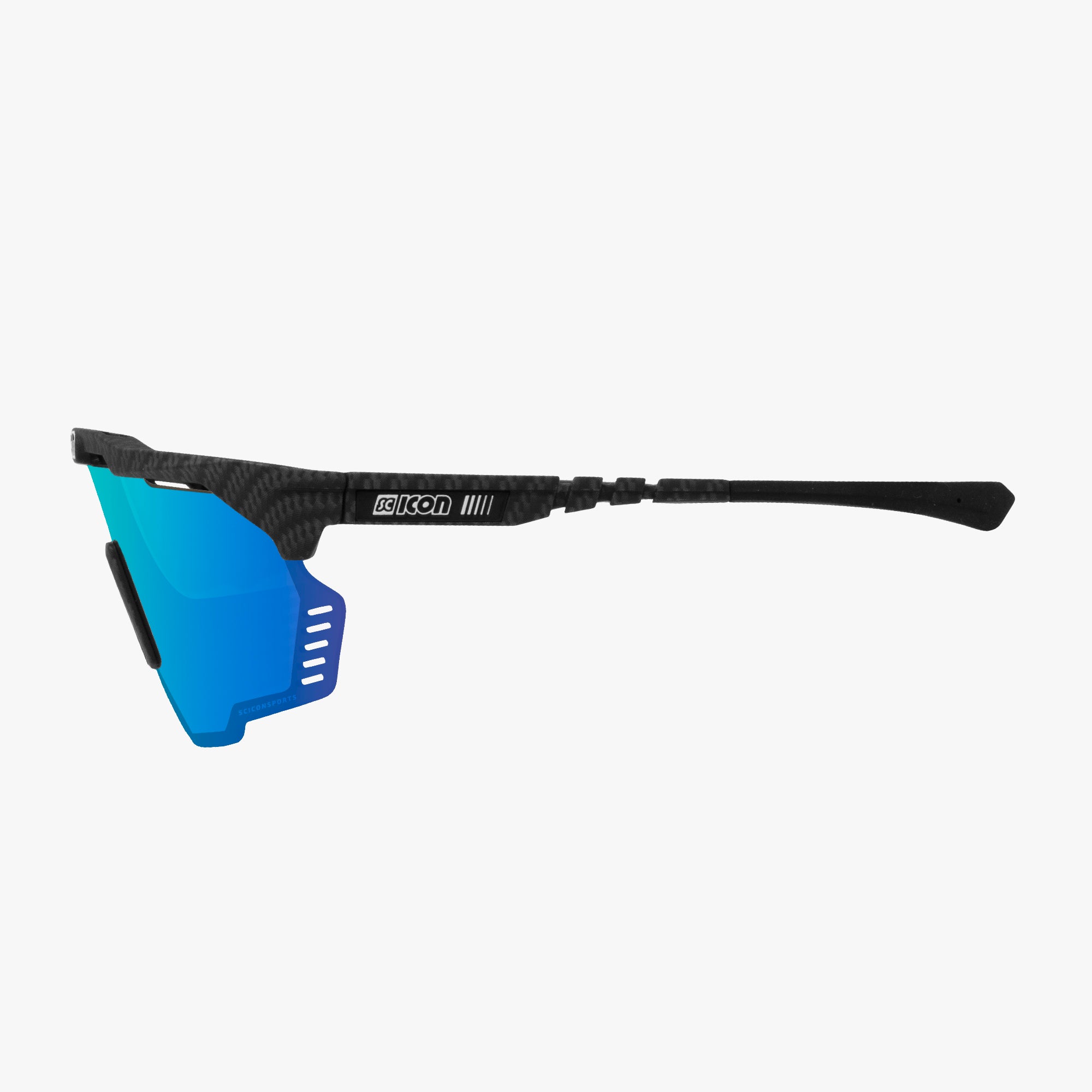 Carbon/Multimorror Blue Aeroshade Kunken XL Sport Sunglasses