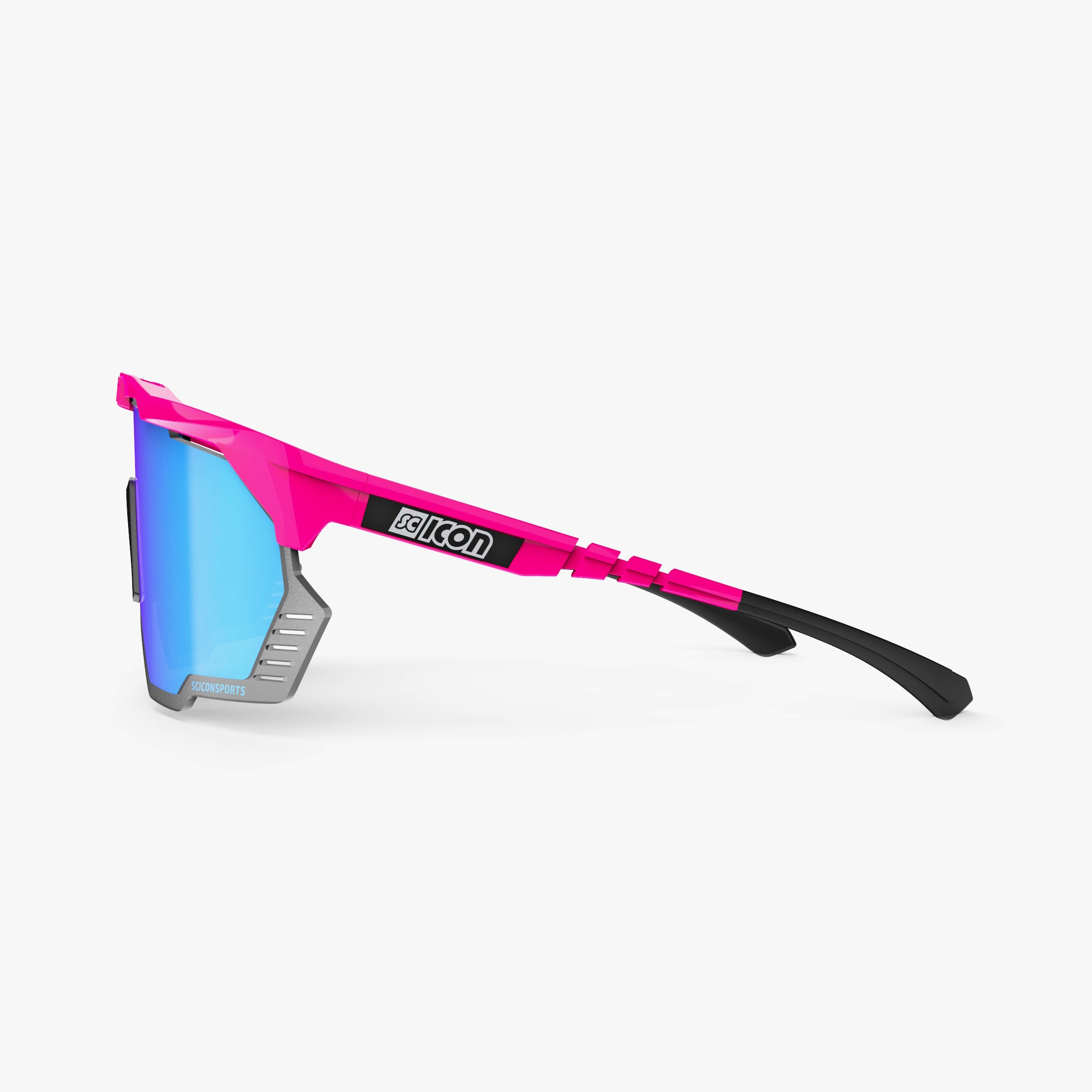 Pink Fluo/Multimorror Blue Aeroshade Kunken Sunglasses