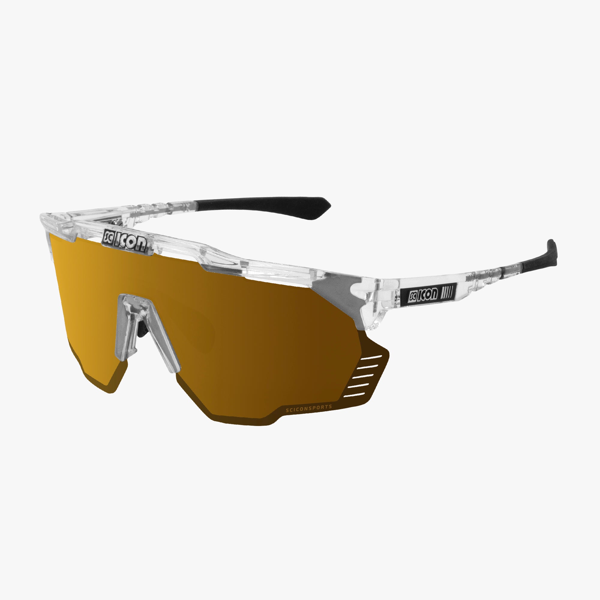 最終値下げ　SCICON AEROSHADE KUNKEN White Matt/Multimorror Blue Aeroshade Kunken Sunglasses
