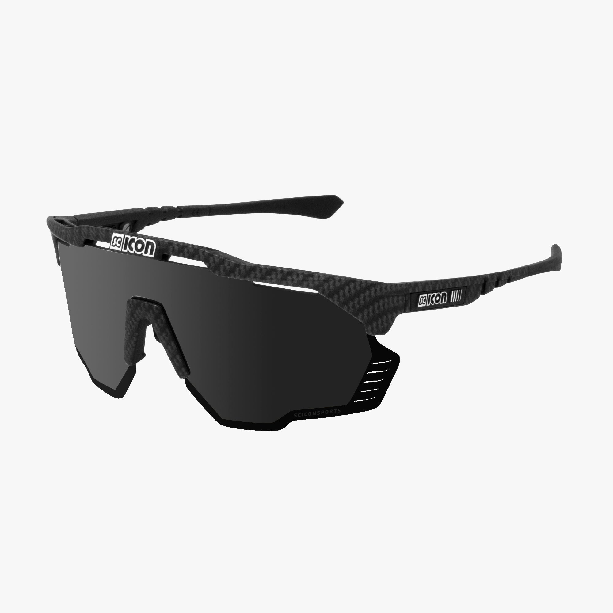 限定値下げ SCICON AEROSHADE KUNKEN シーコン Carbon/Silver Aeroshade Kunken XL Performance Sunglasses