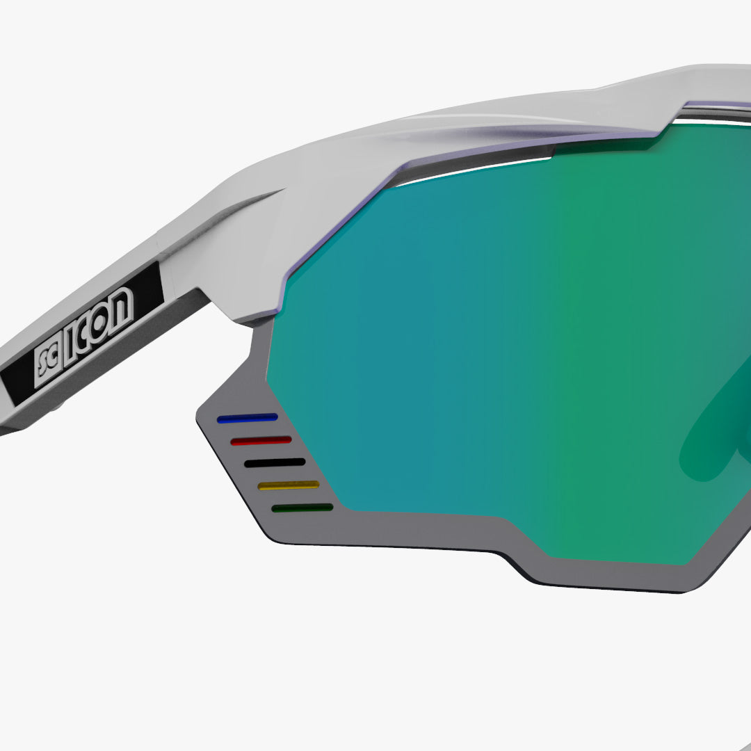 White World Champion/Multimirror Green Aeroshade Kunnken Sport
