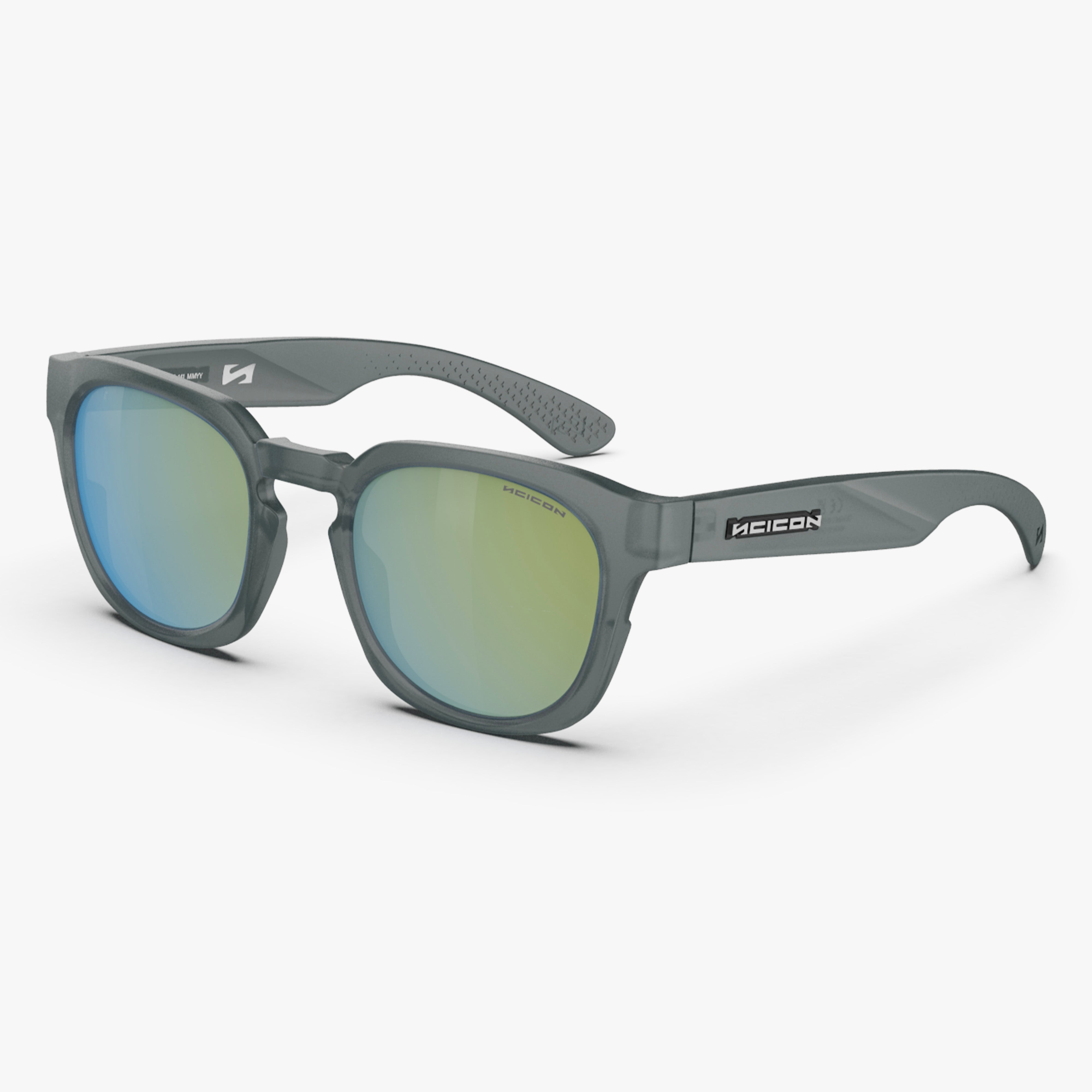 Ice Grey Matte   Multimirror Teal