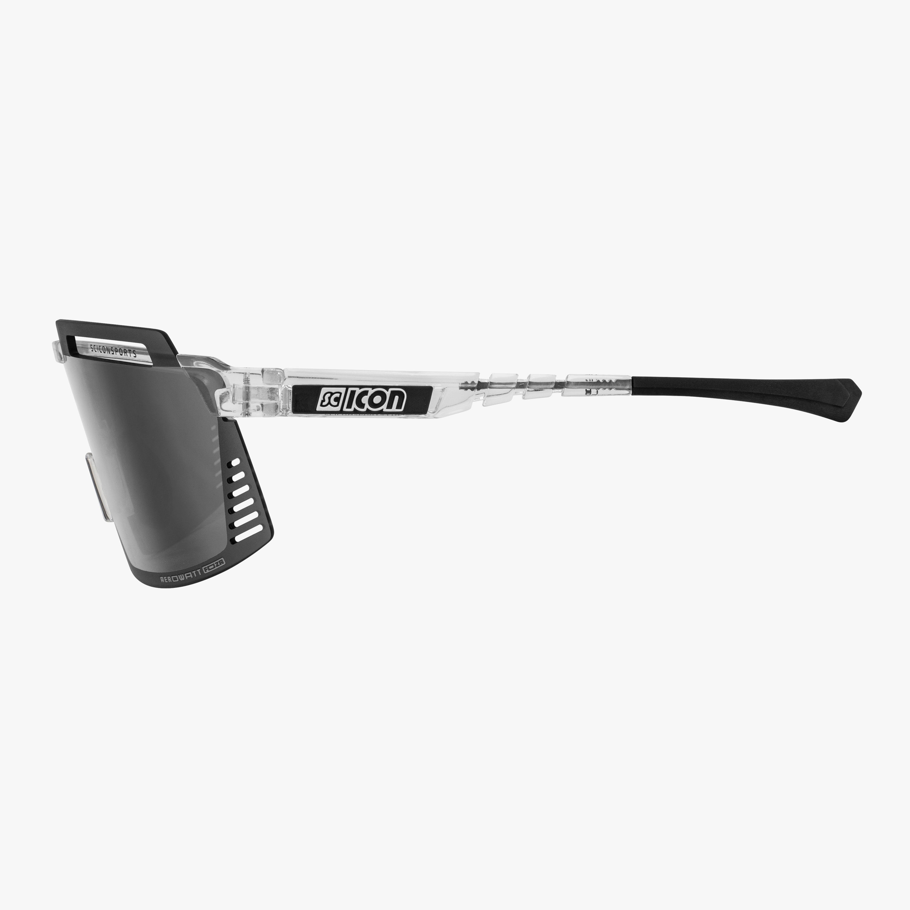 Crystal Gloss/Multimirror Silver Aerowatt Sport Sunglasses
