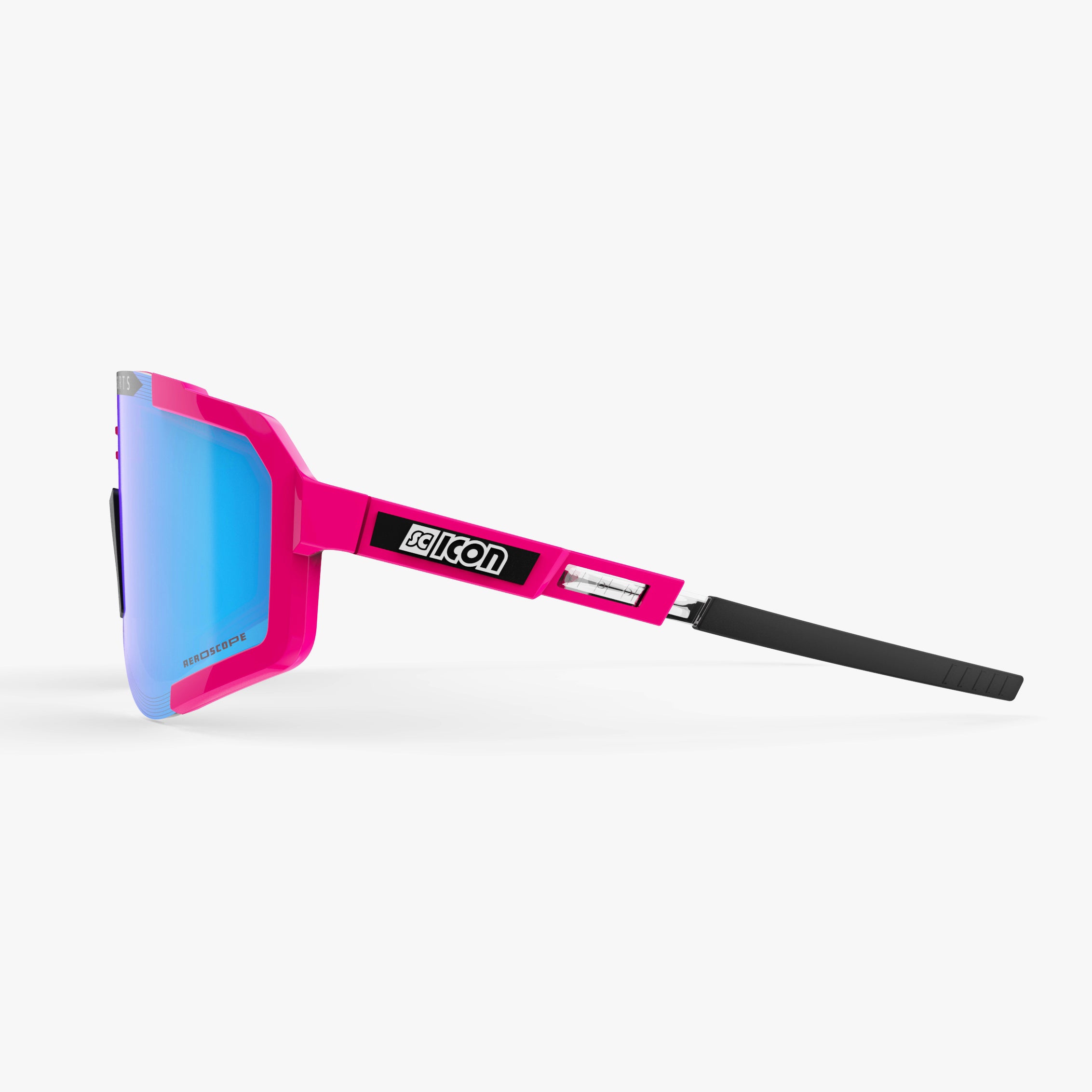 Pink Fluo/Multimirror Blue Aeroscope Sport Sunglasses
