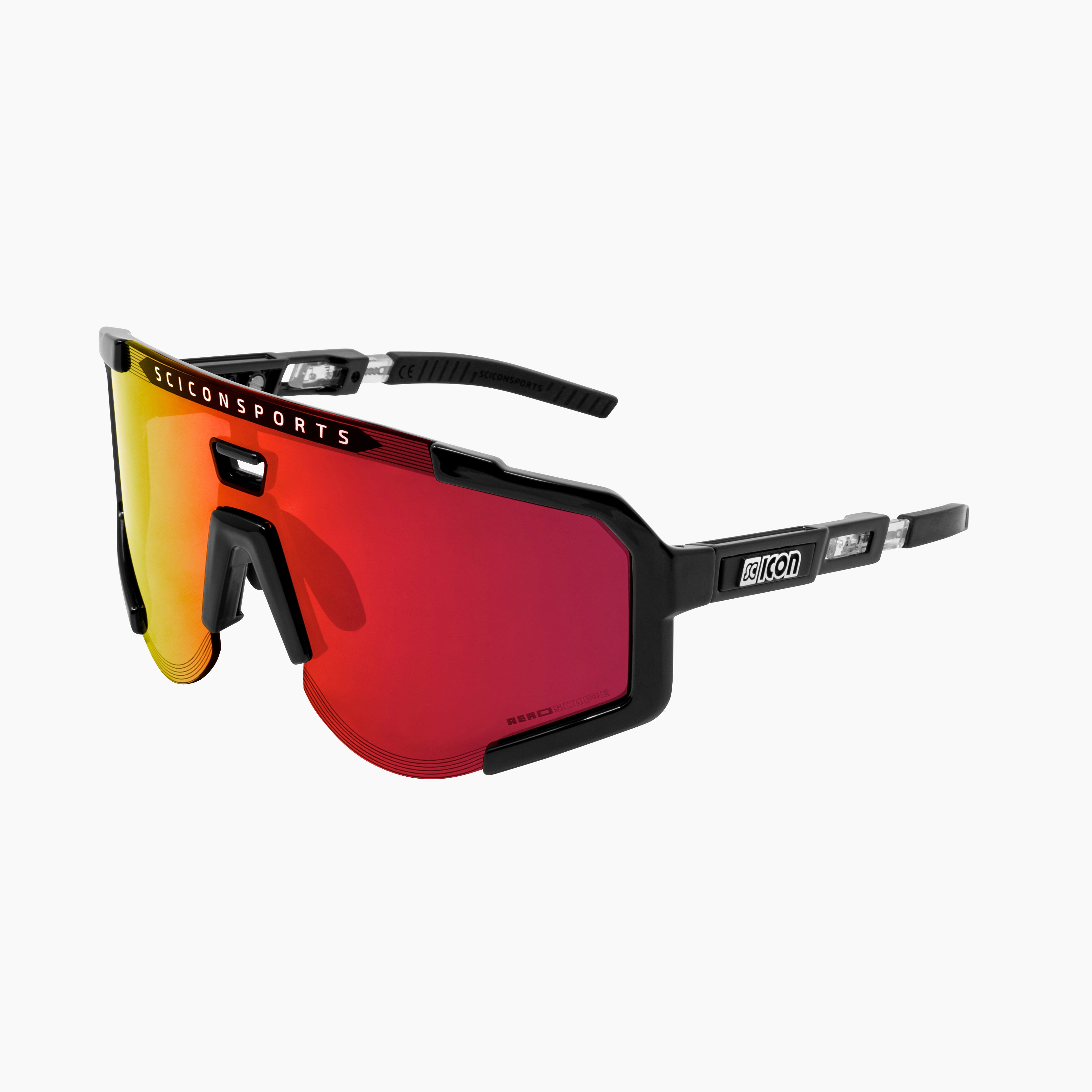 Pink Fluo/Multimirror Blue Aeroscope Sport Sunglasses