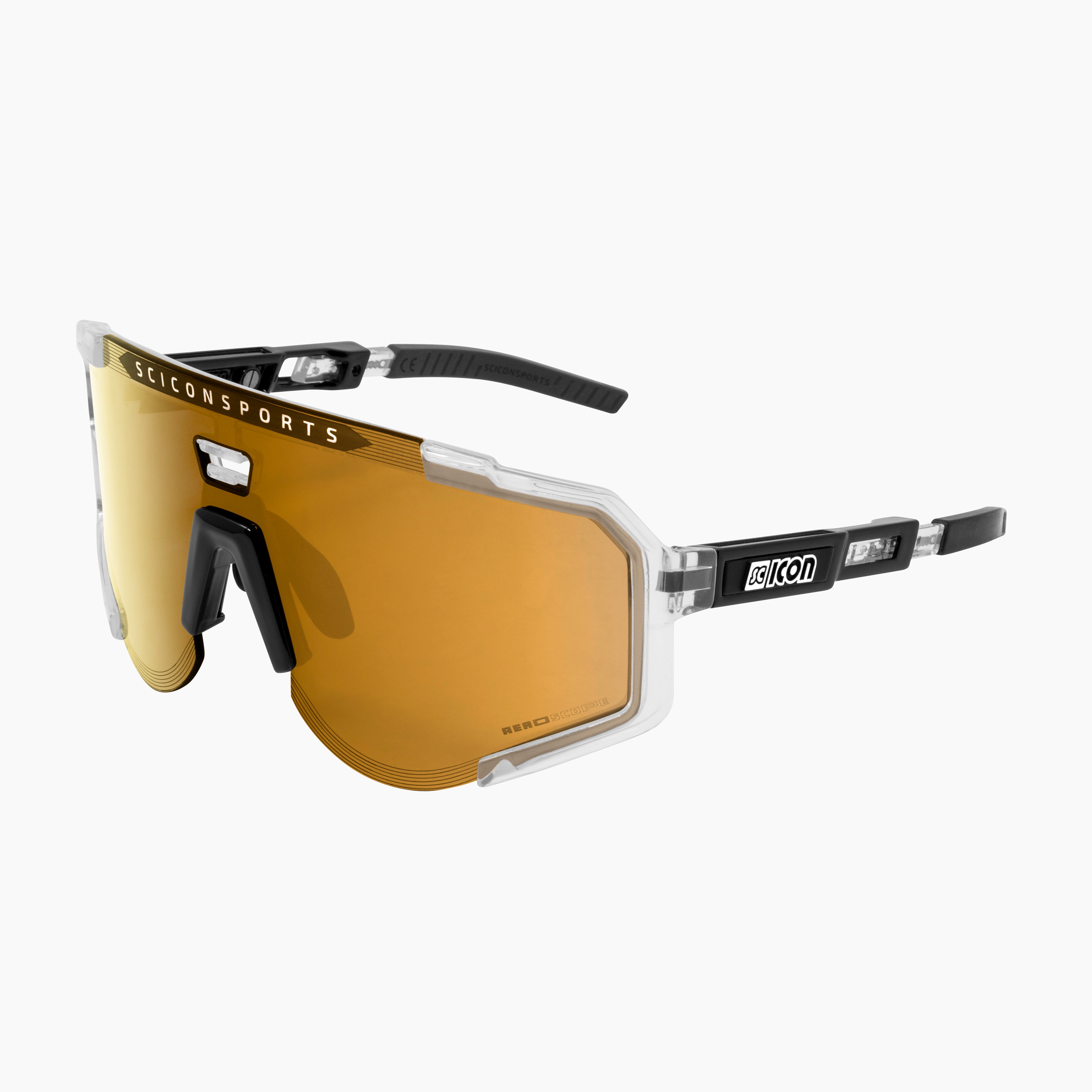 Crystal/ Bronze Aeroscope Sport Sunglasses