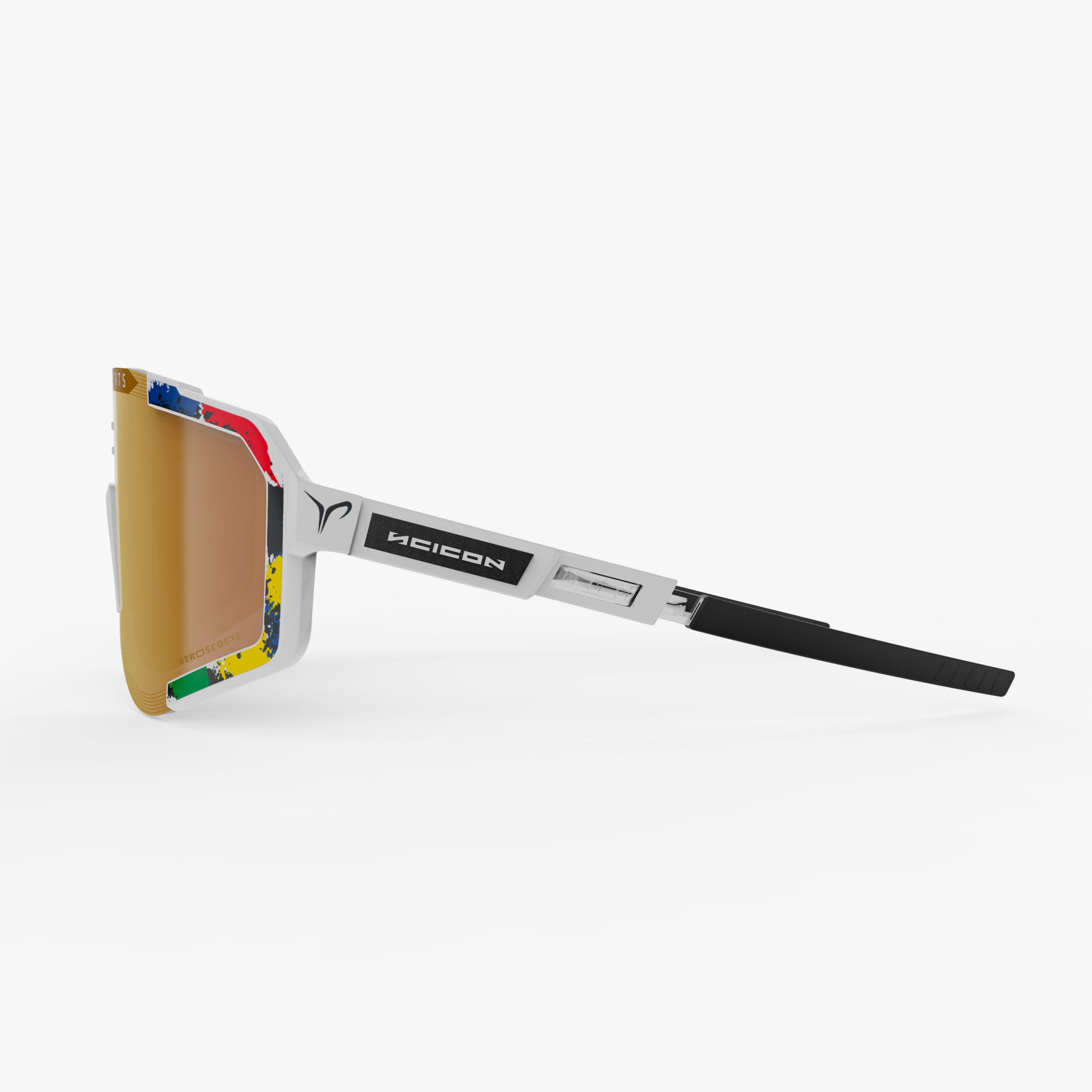 White World Champion/Multimirror Bronze Aeroscope Sport Sunglasses