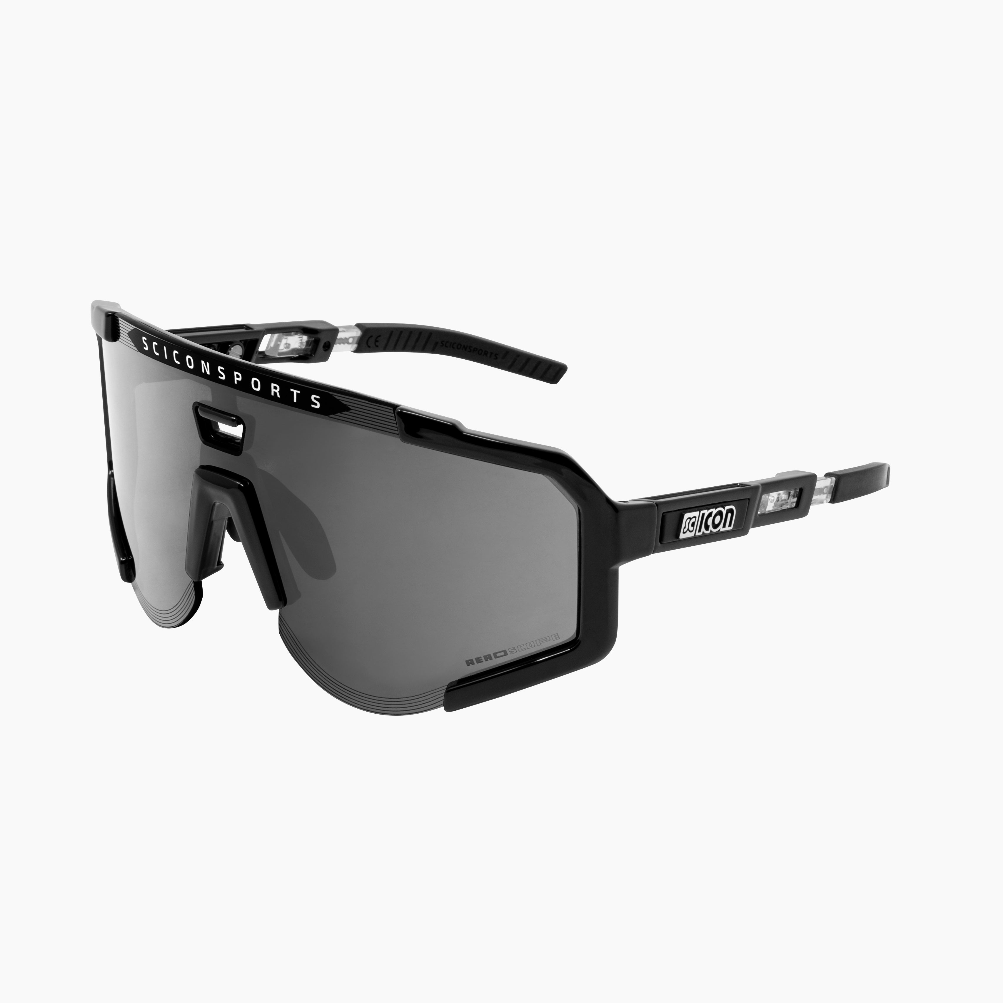 SCICON Aeroscope サングラス Crystal/ Blue Aeroscope Sport Sunglasses