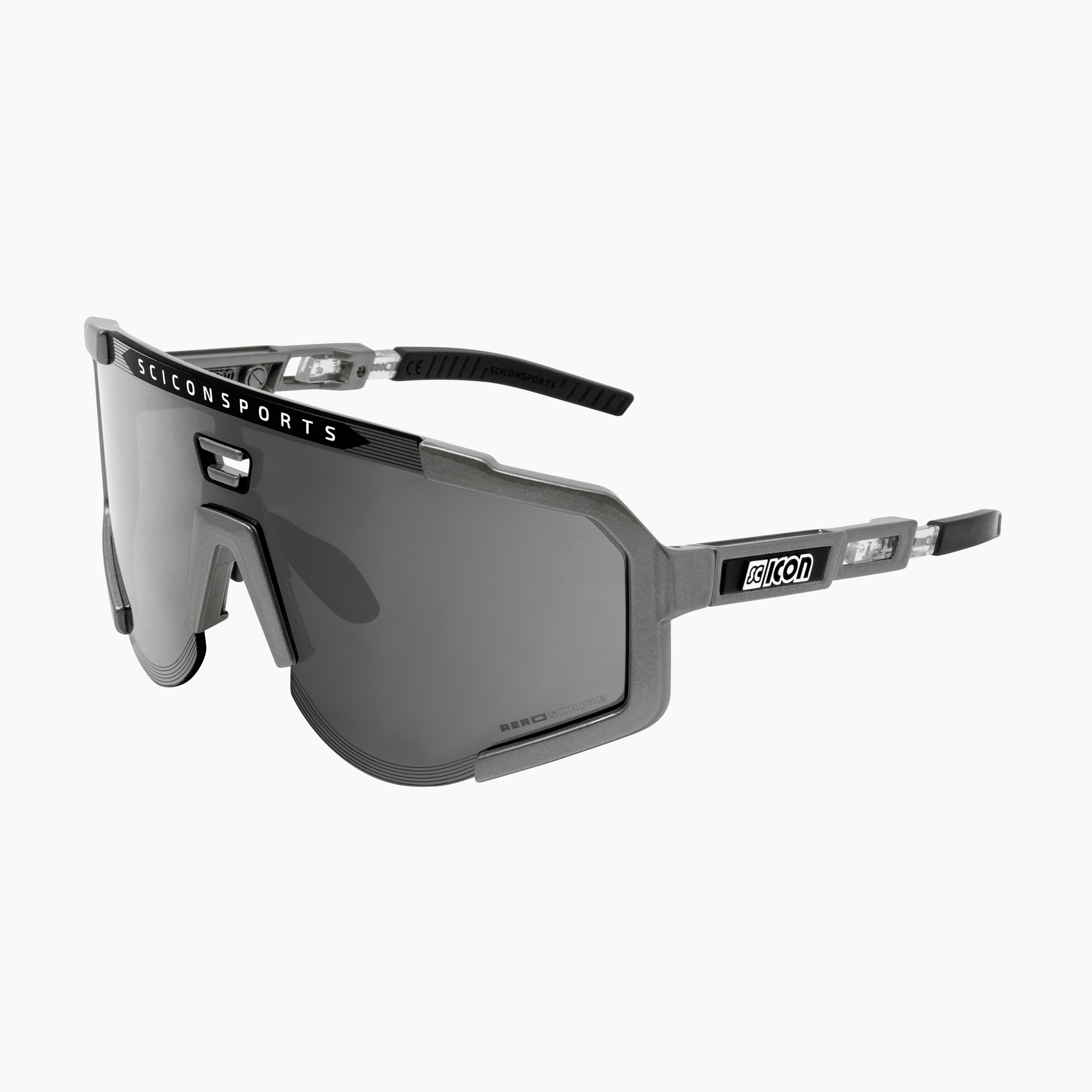 Pink Fluo/Multimirror Blue Aeroscope Sport Sunglasses