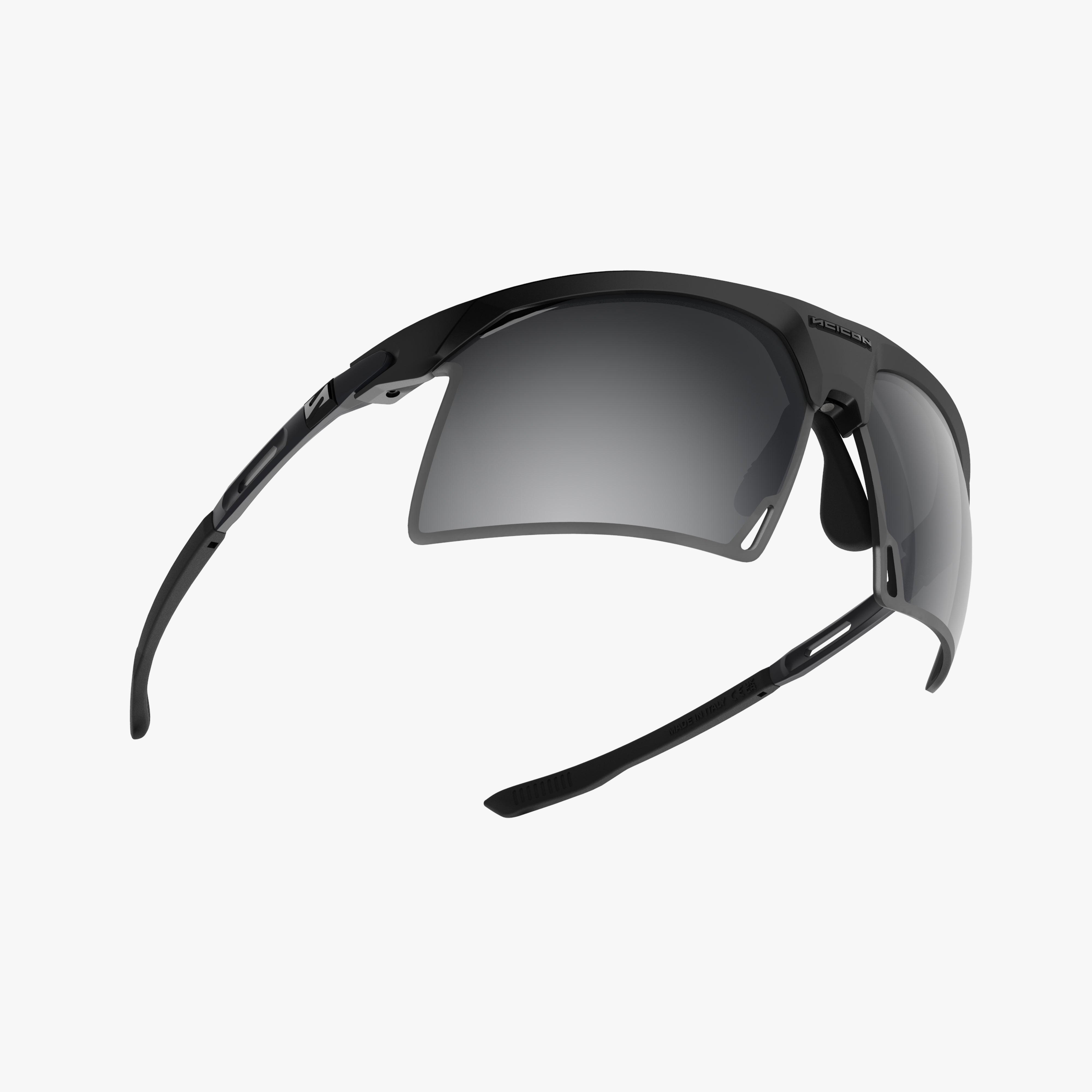 Aerobeam Matte Black + Polarized Grey fly
