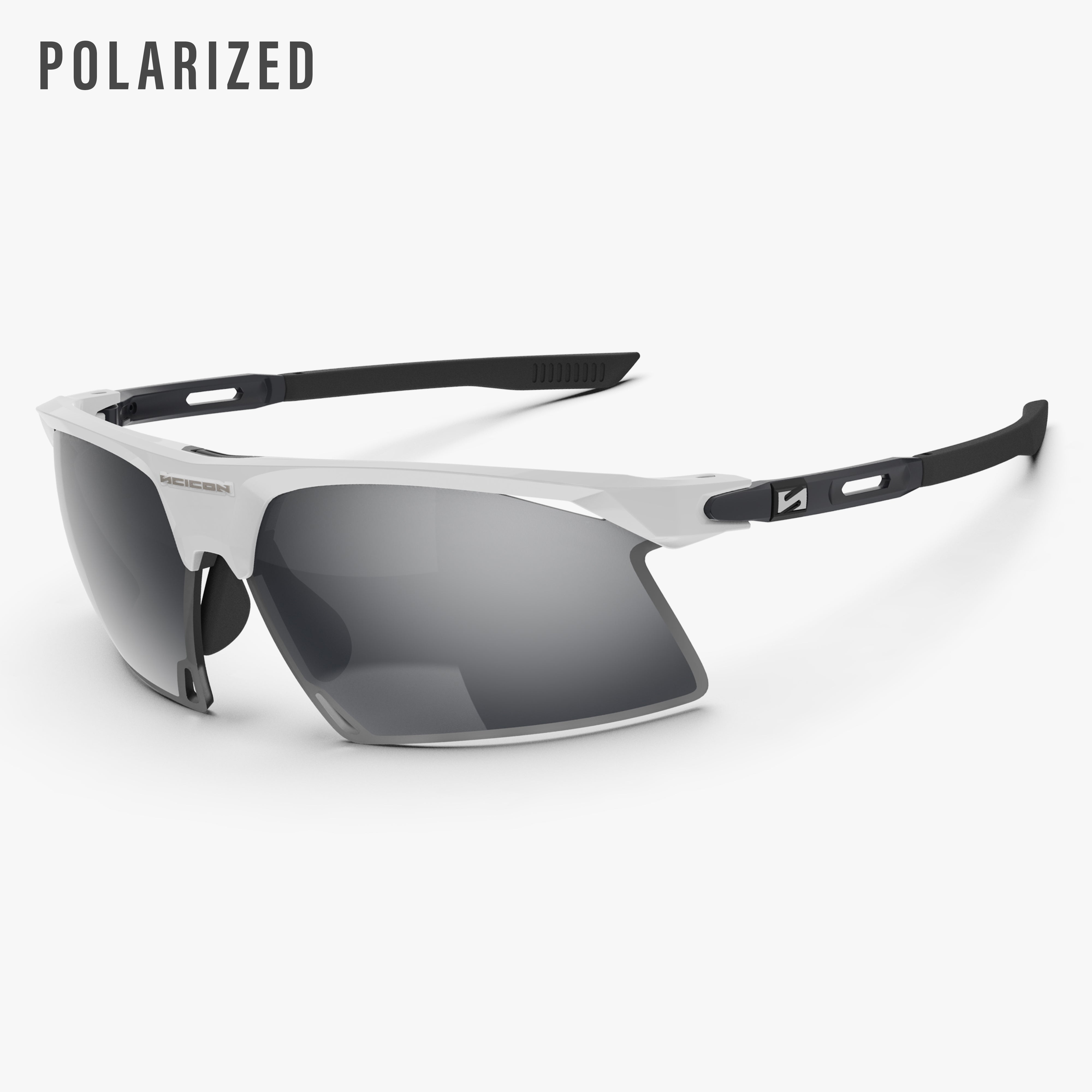 Aerobeam White Gloss + Polarized Grey hero