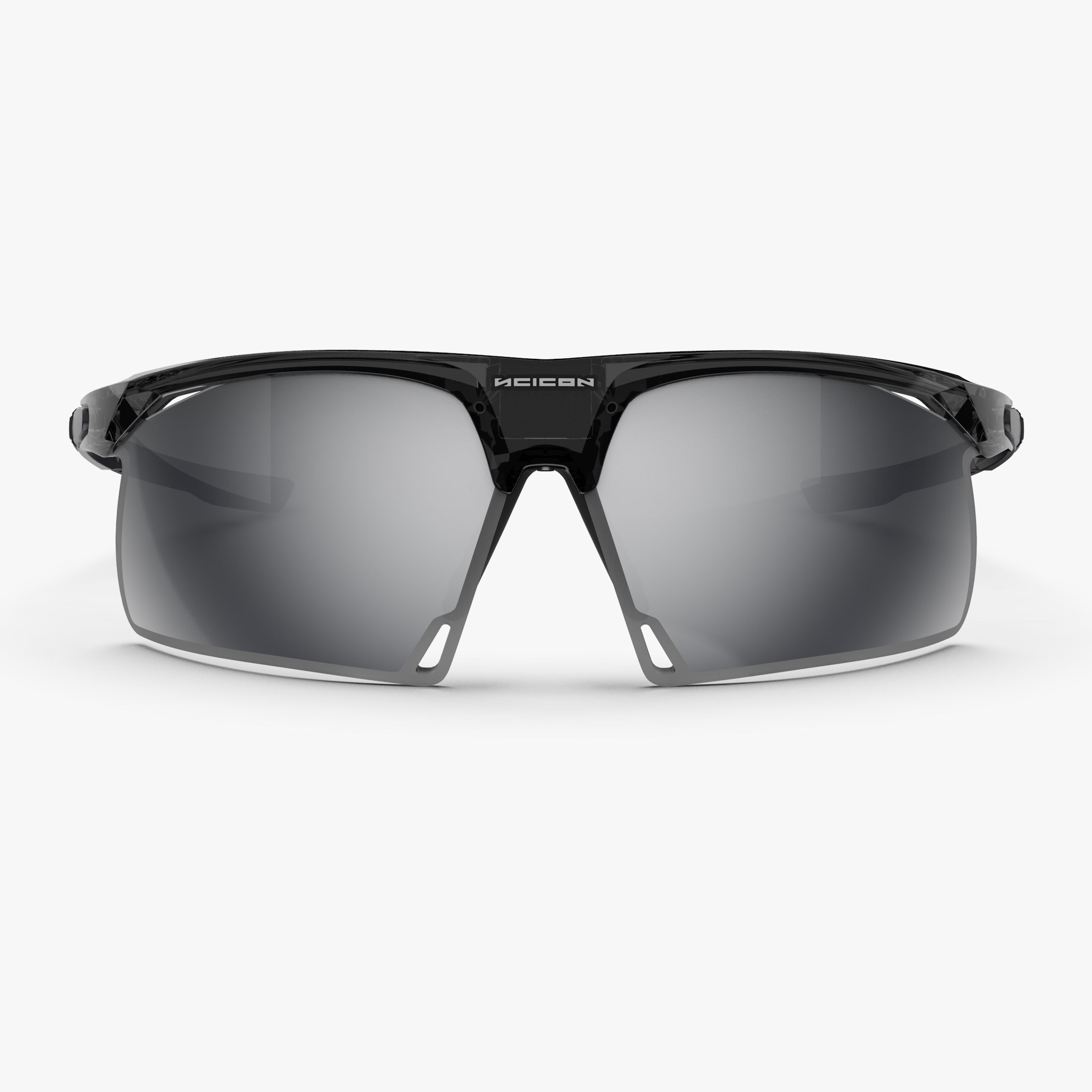 Aerobeam Black Crystal Gloss + Polarized Grey front