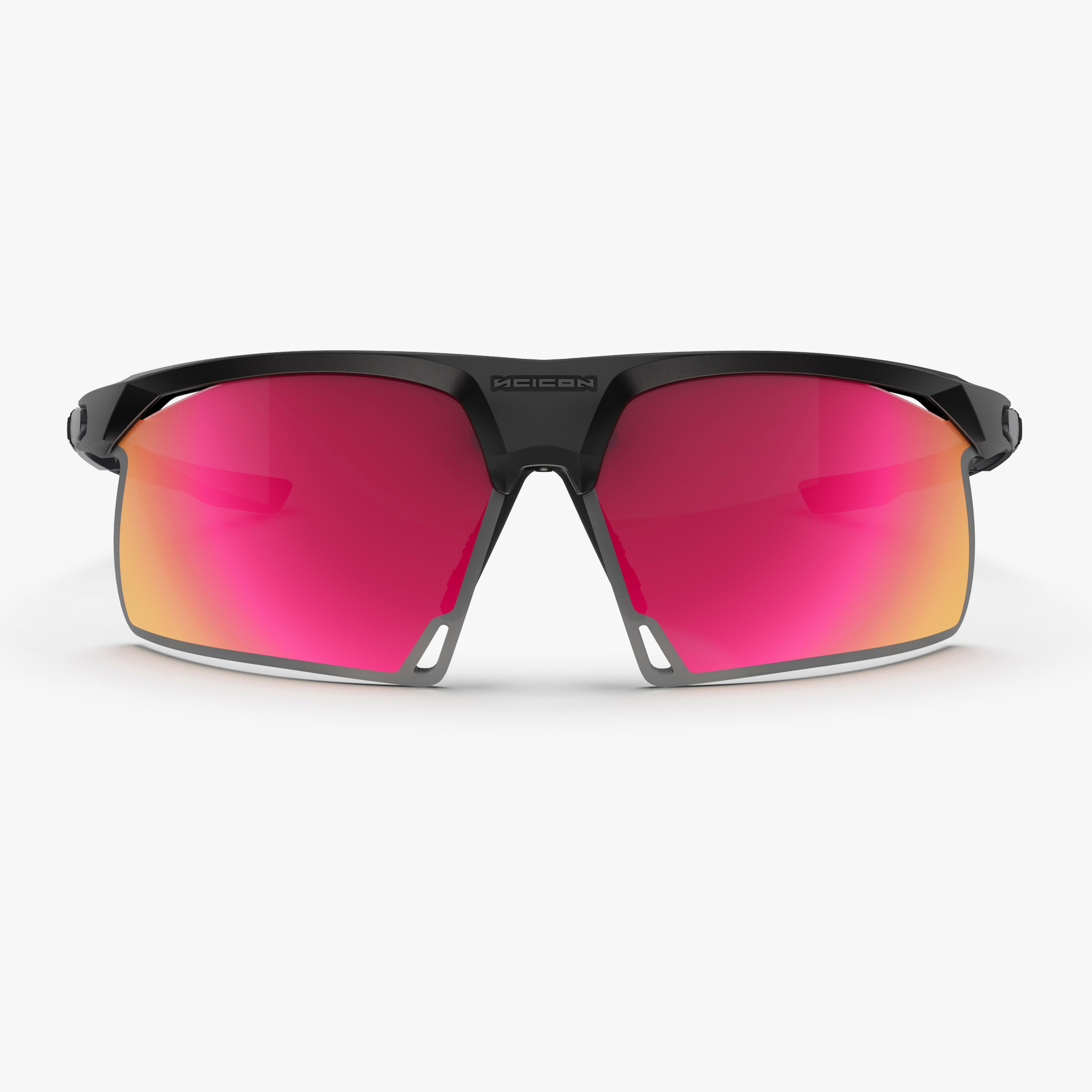 Aerobeam Matte Black + Multimirror Sunburst front