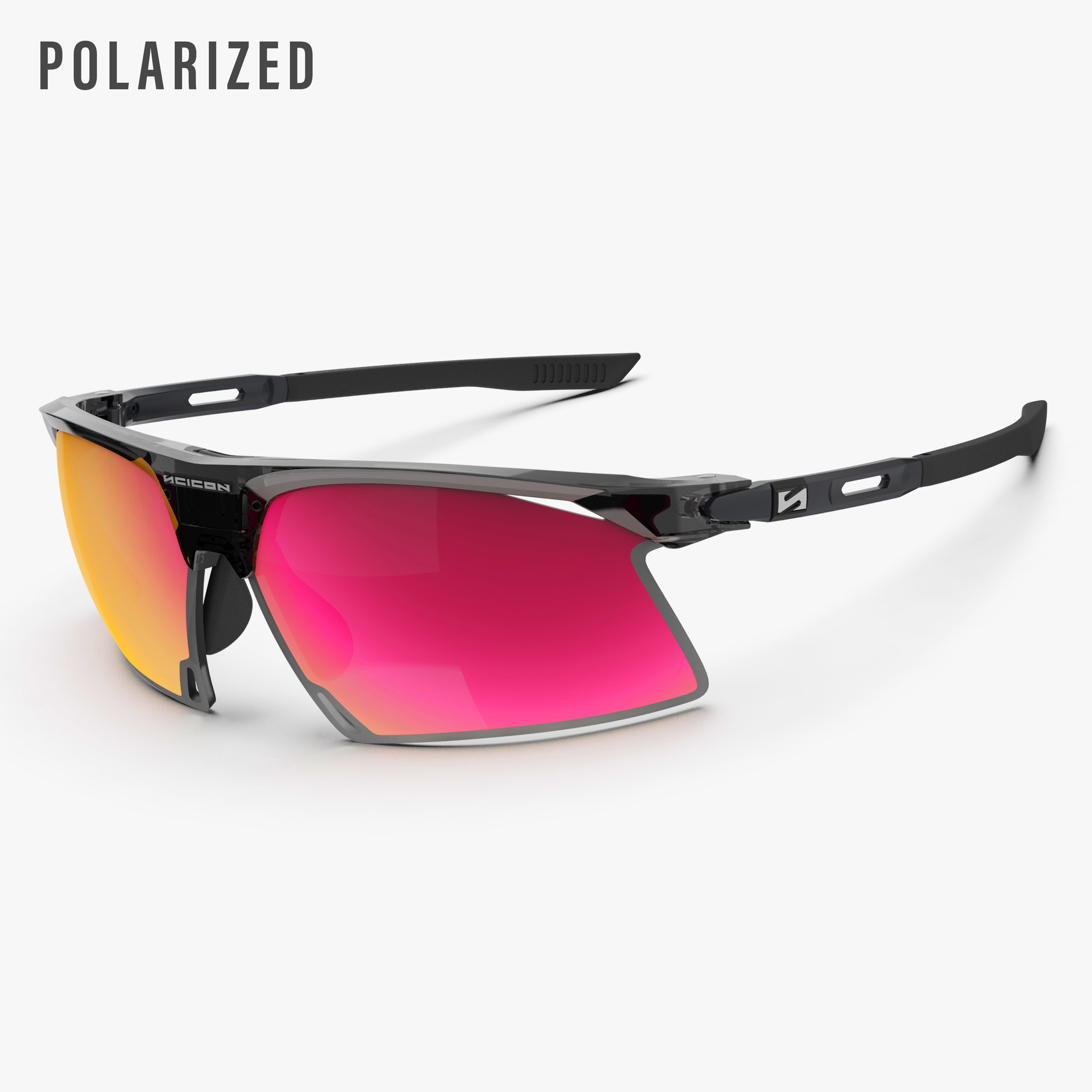 Aerobeam Black Crystal Gloss + Polarized Multimirror Sunburst hero