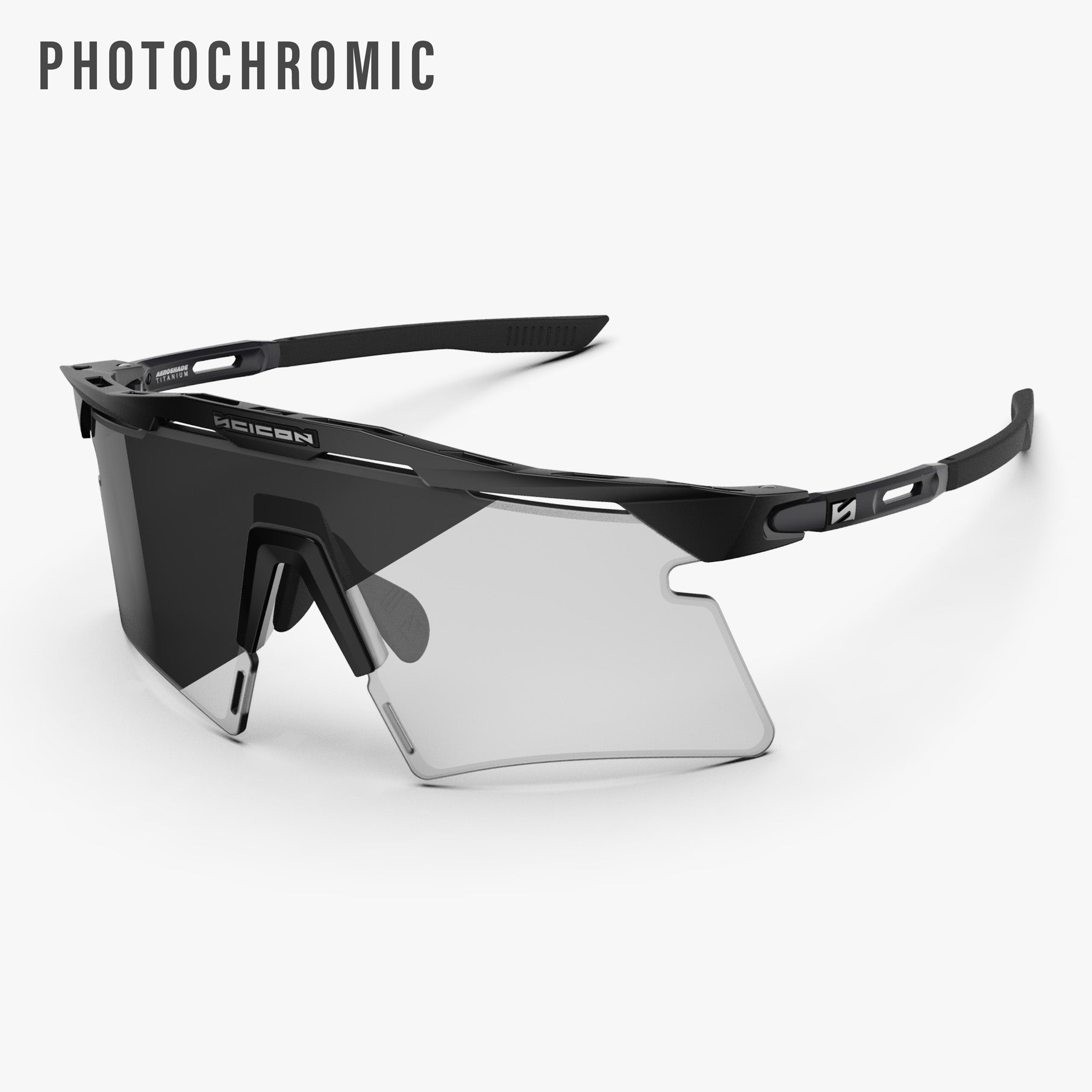Aeroshade 2.0 Titanium Sport Sunglasses | Scicon Sports