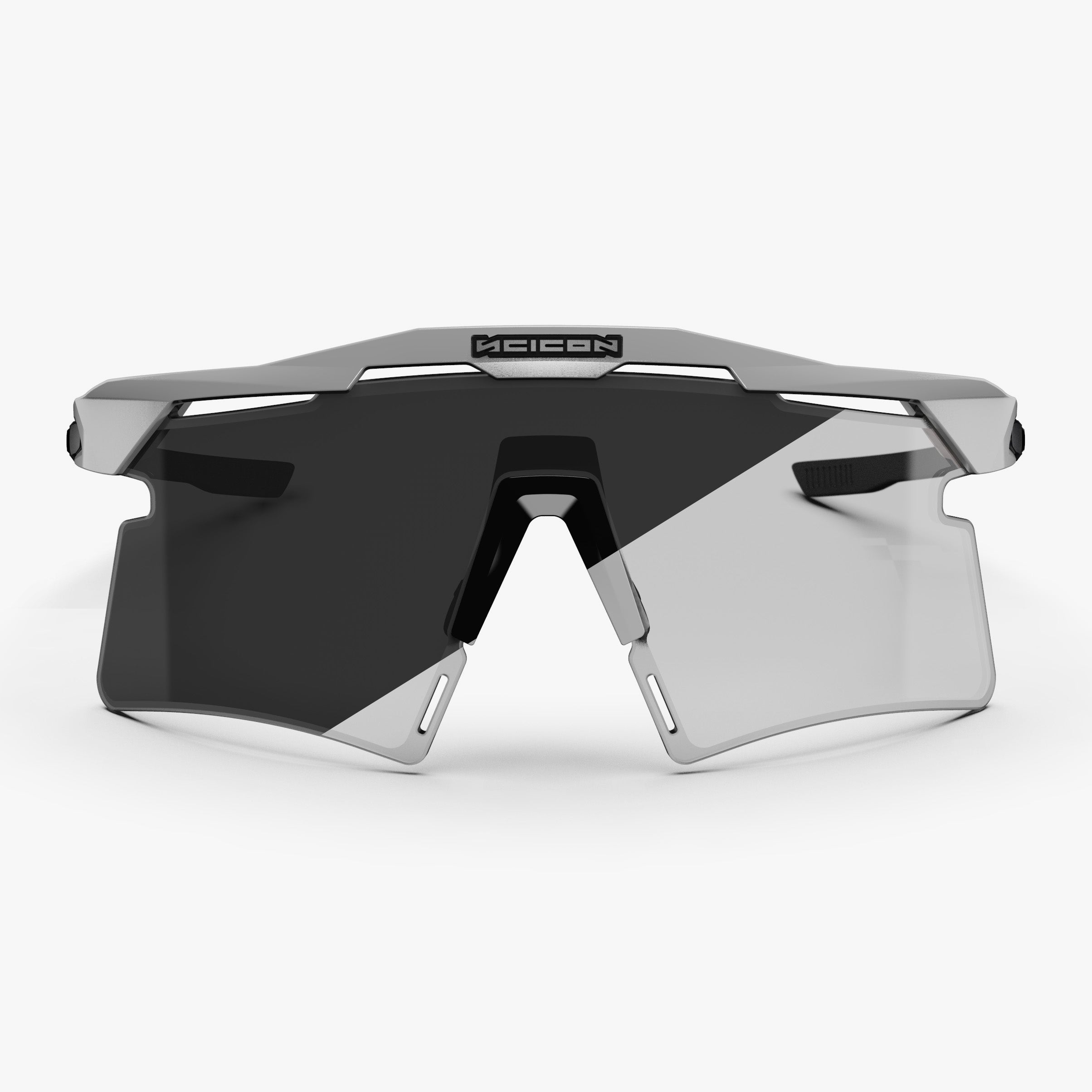 Aeroshade Titanium White Matte Photochromic Grey front