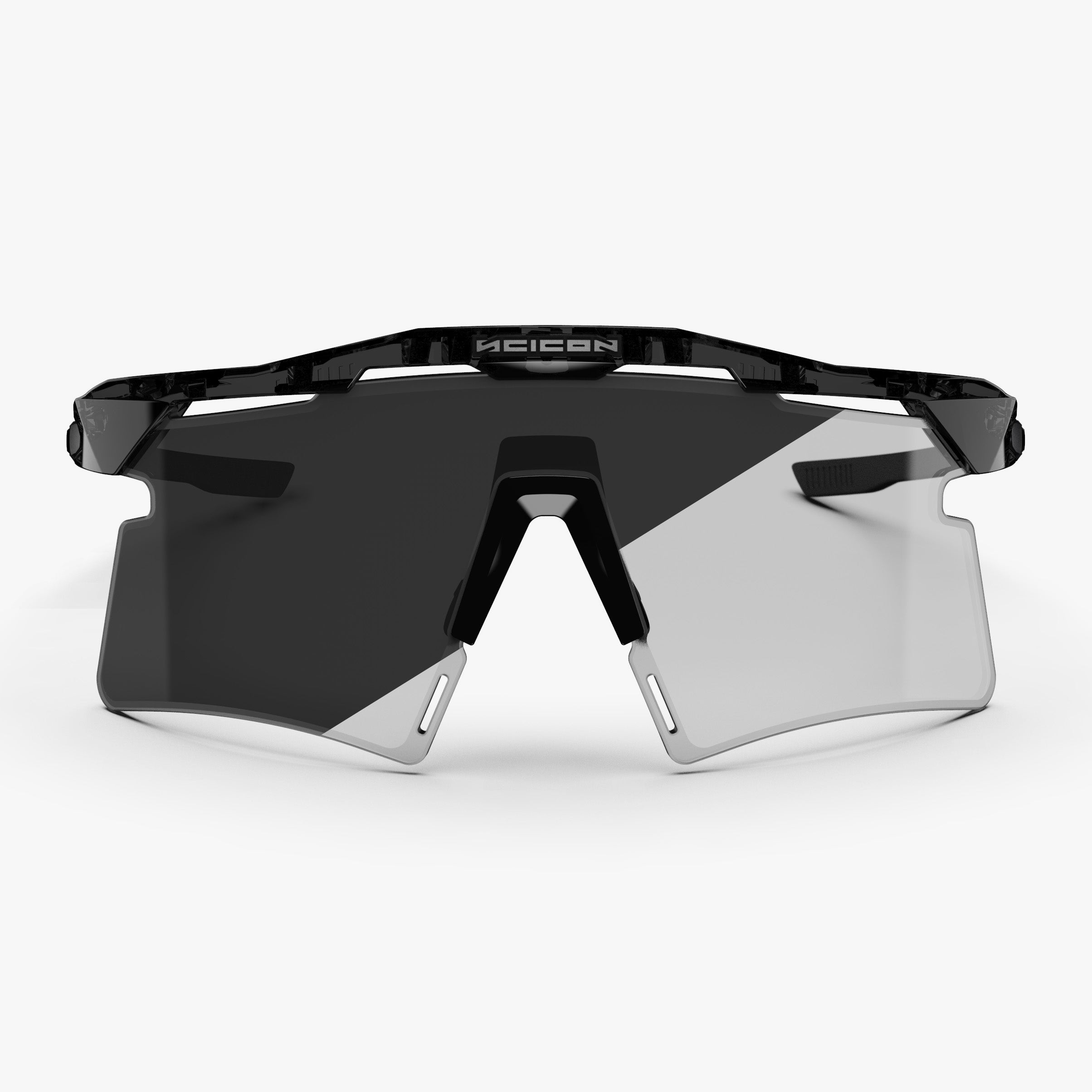 Aeroshade 2.0 Titanium Sport Sunglasses Crystal Black Photochromic