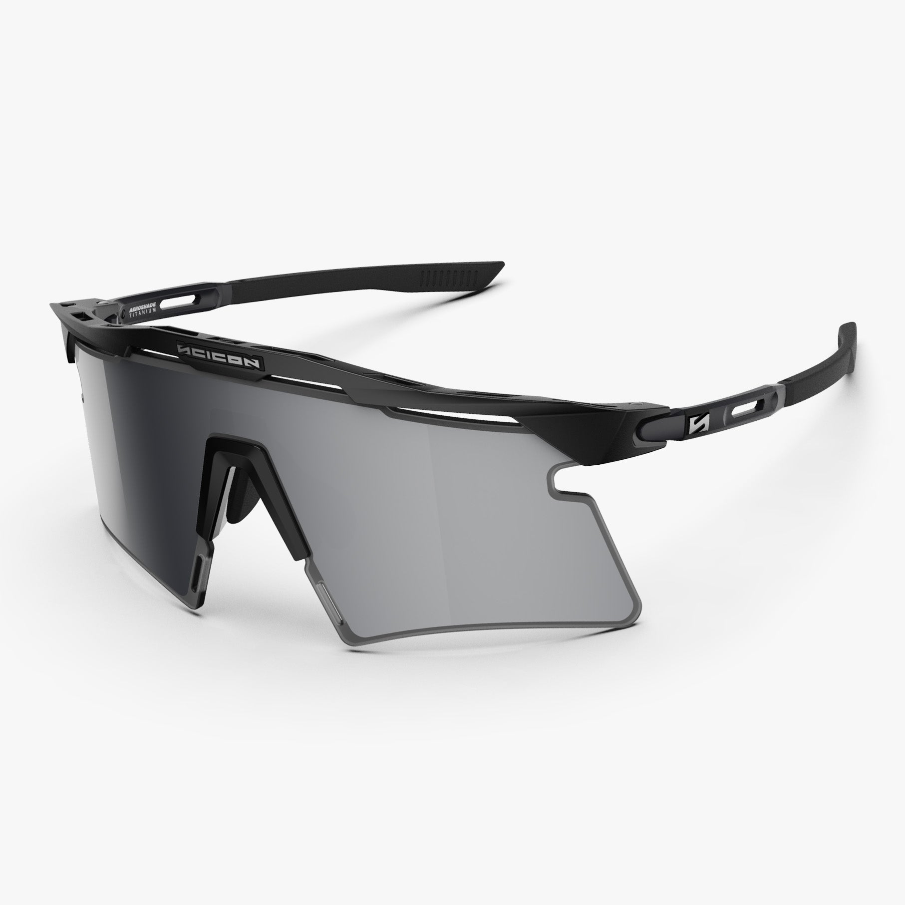 Aeroshade Titanium Black Matte MM Silver hero