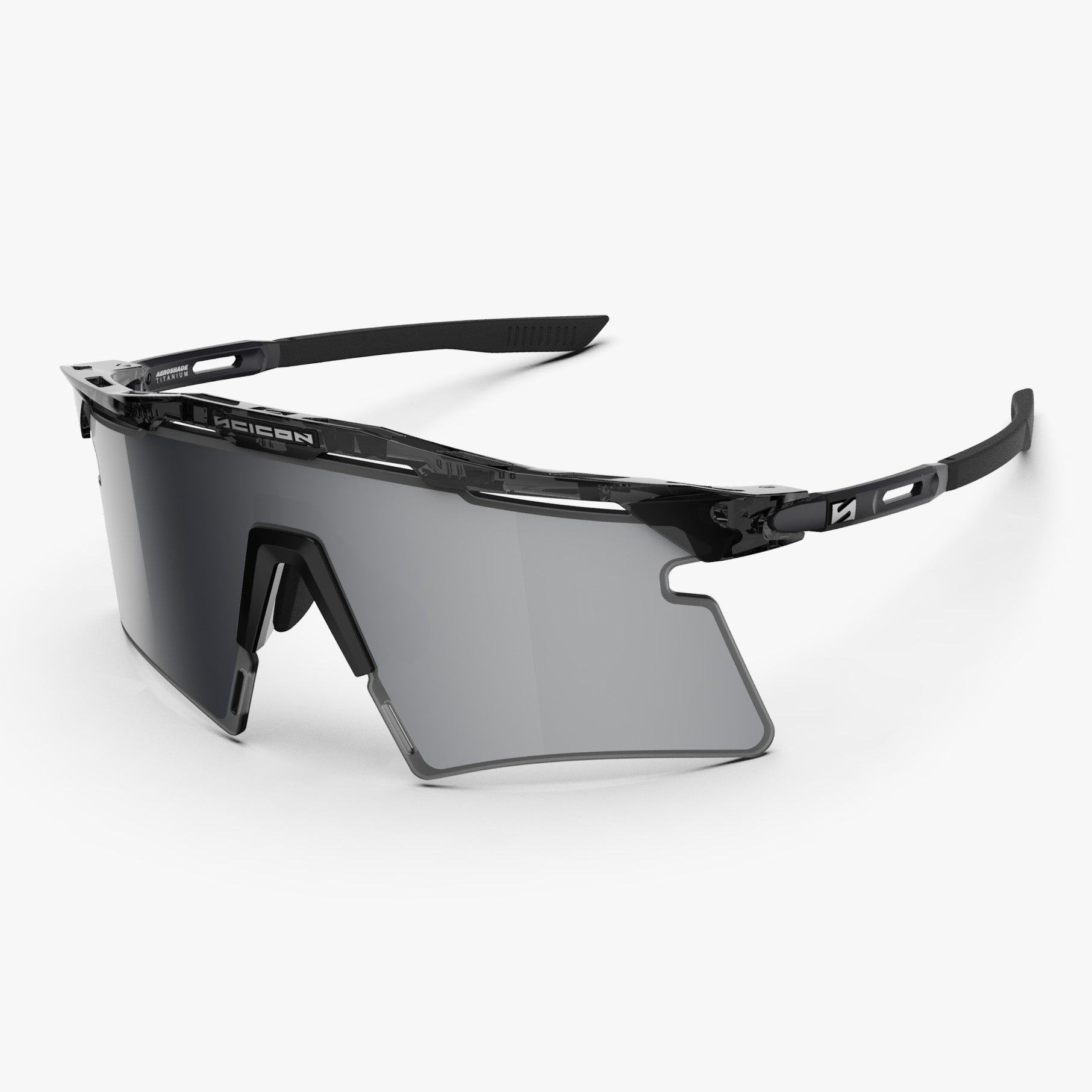 Aeroshade 2.0 Titanium Sport Sunglasses | Scicon Sports