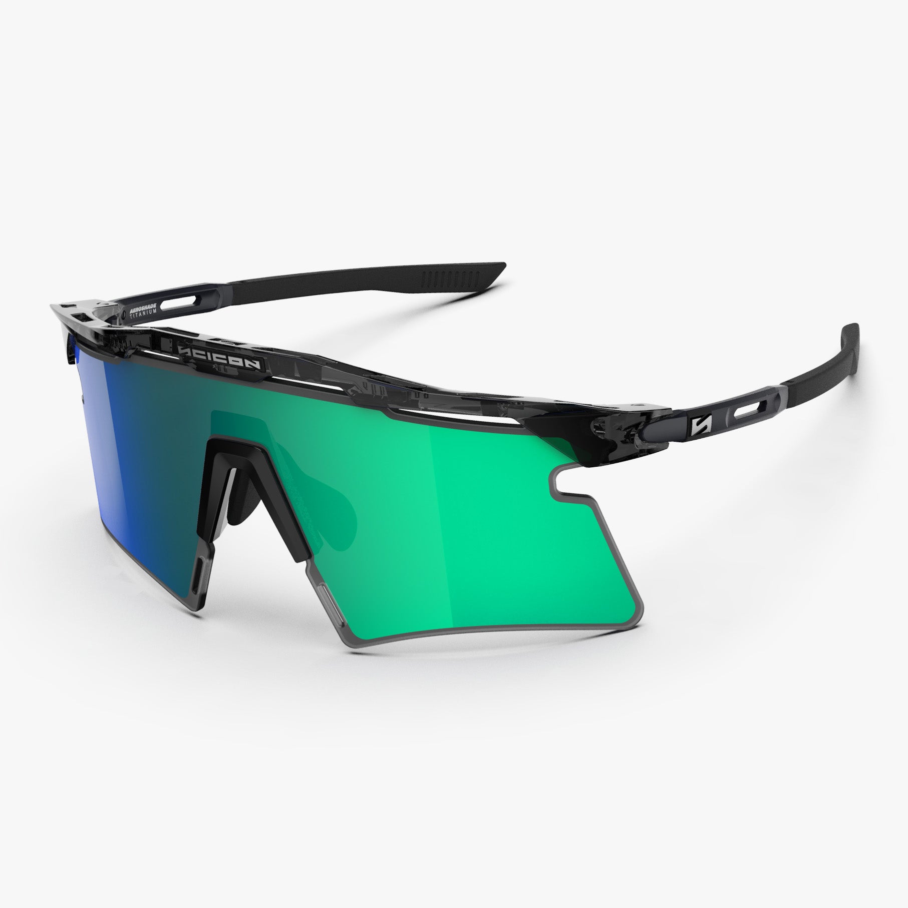 Aeroshade Titanium Crystal Black MM Blue Green hero