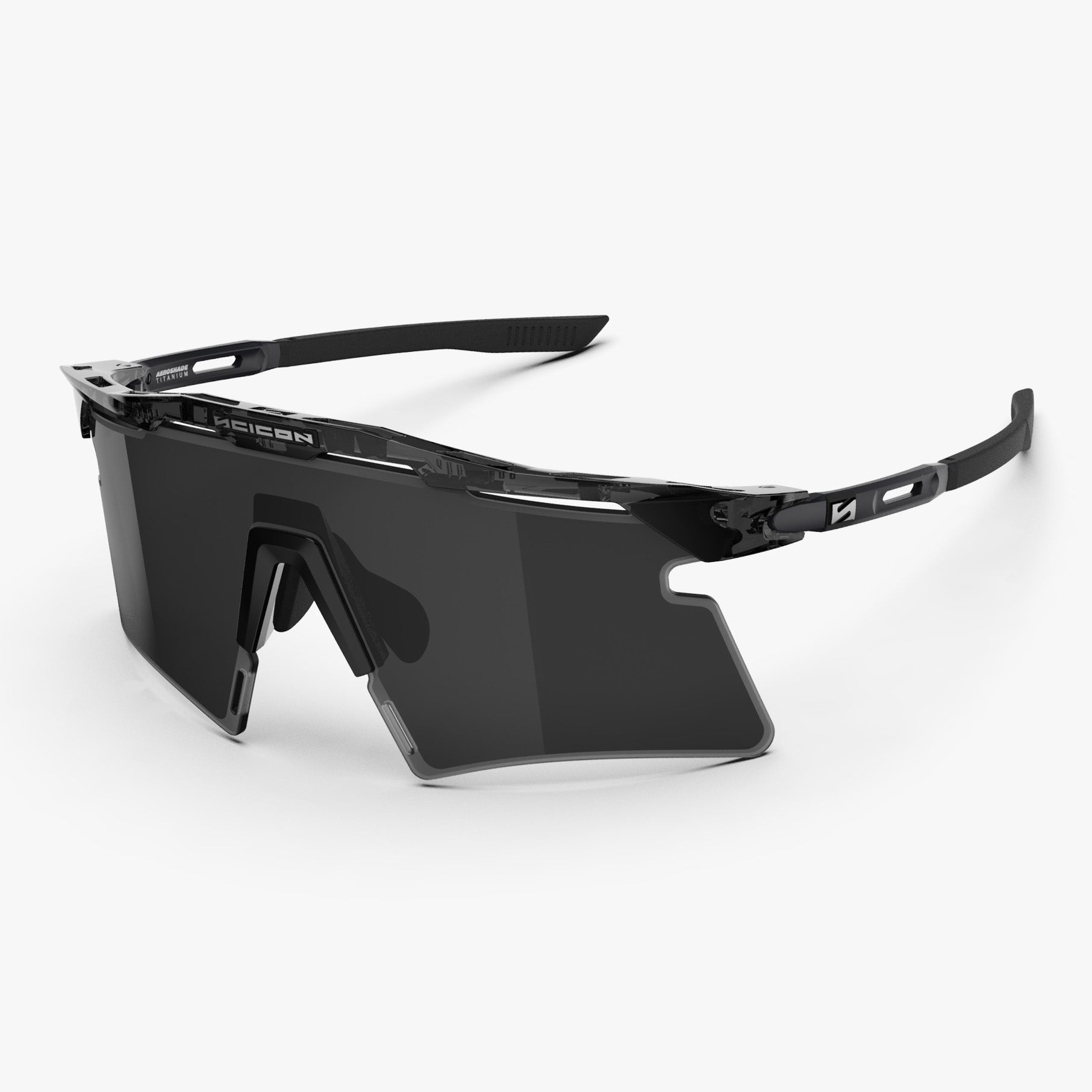 Aeroshade 2.0 Titanium Sport Sunglasses | Scicon Sports