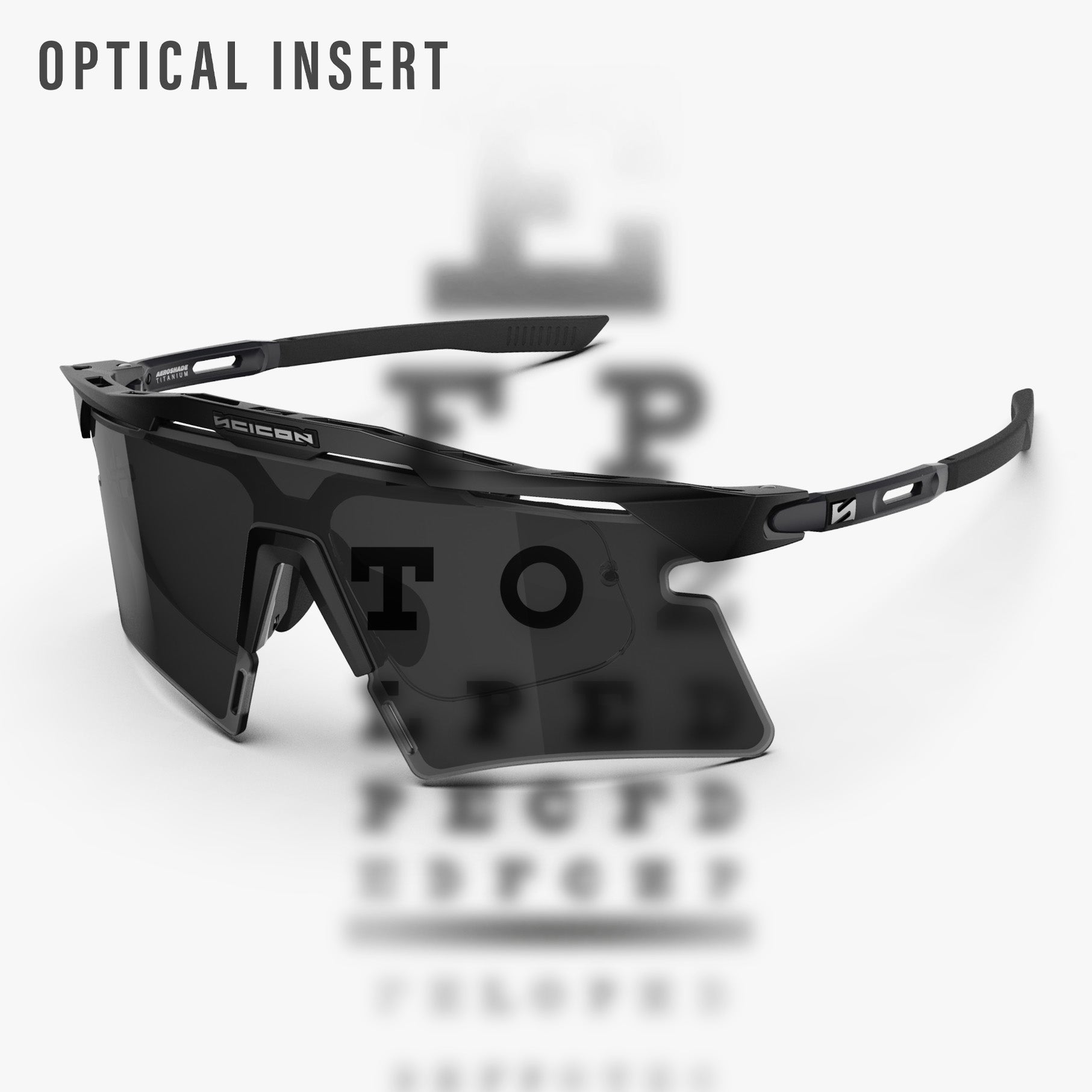 Aeroshade 2.0 Titanium Sport Sunglasses | Scicon Sports