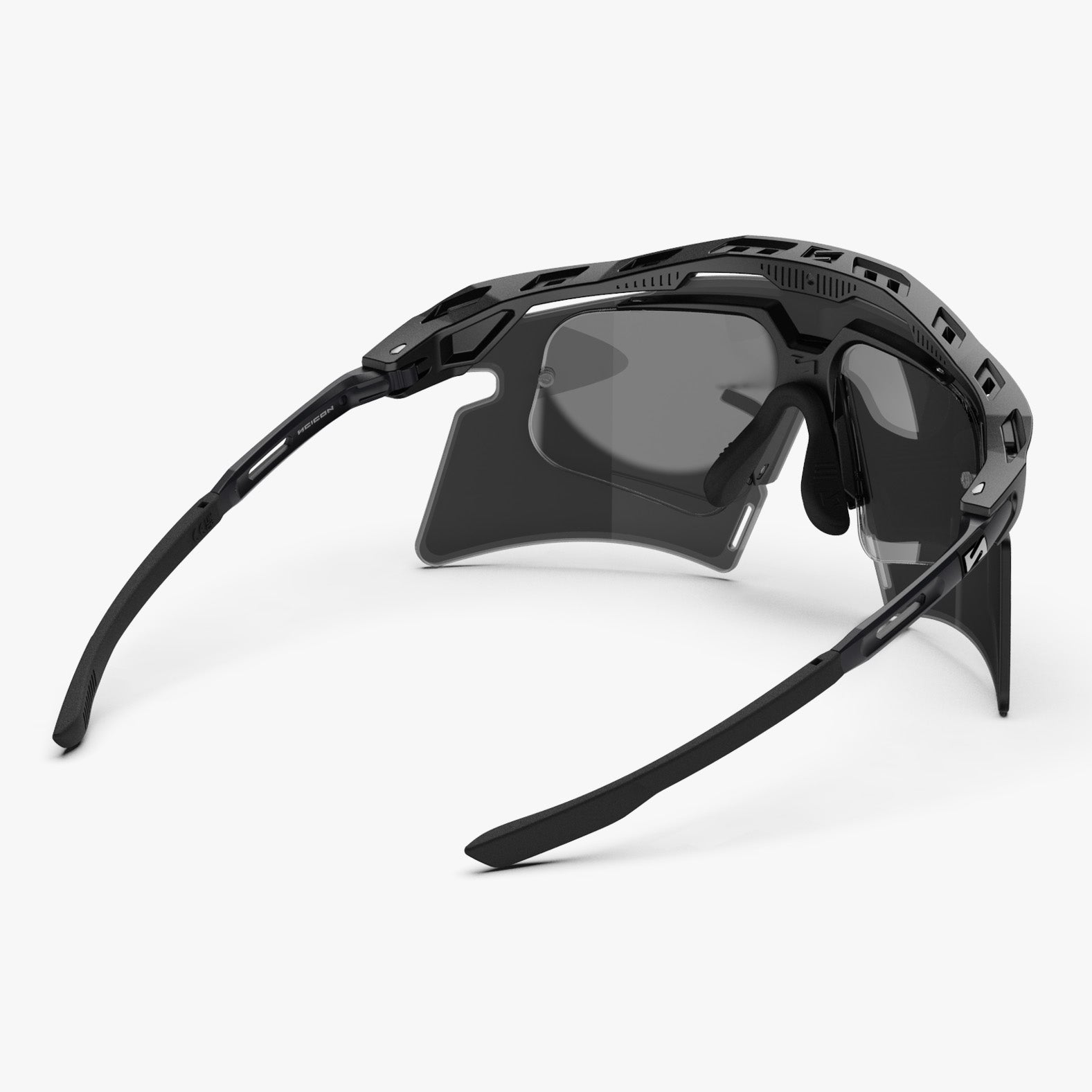 Aeroshade 2.0 RX Sport Prescription Sunglasses Black Smoke