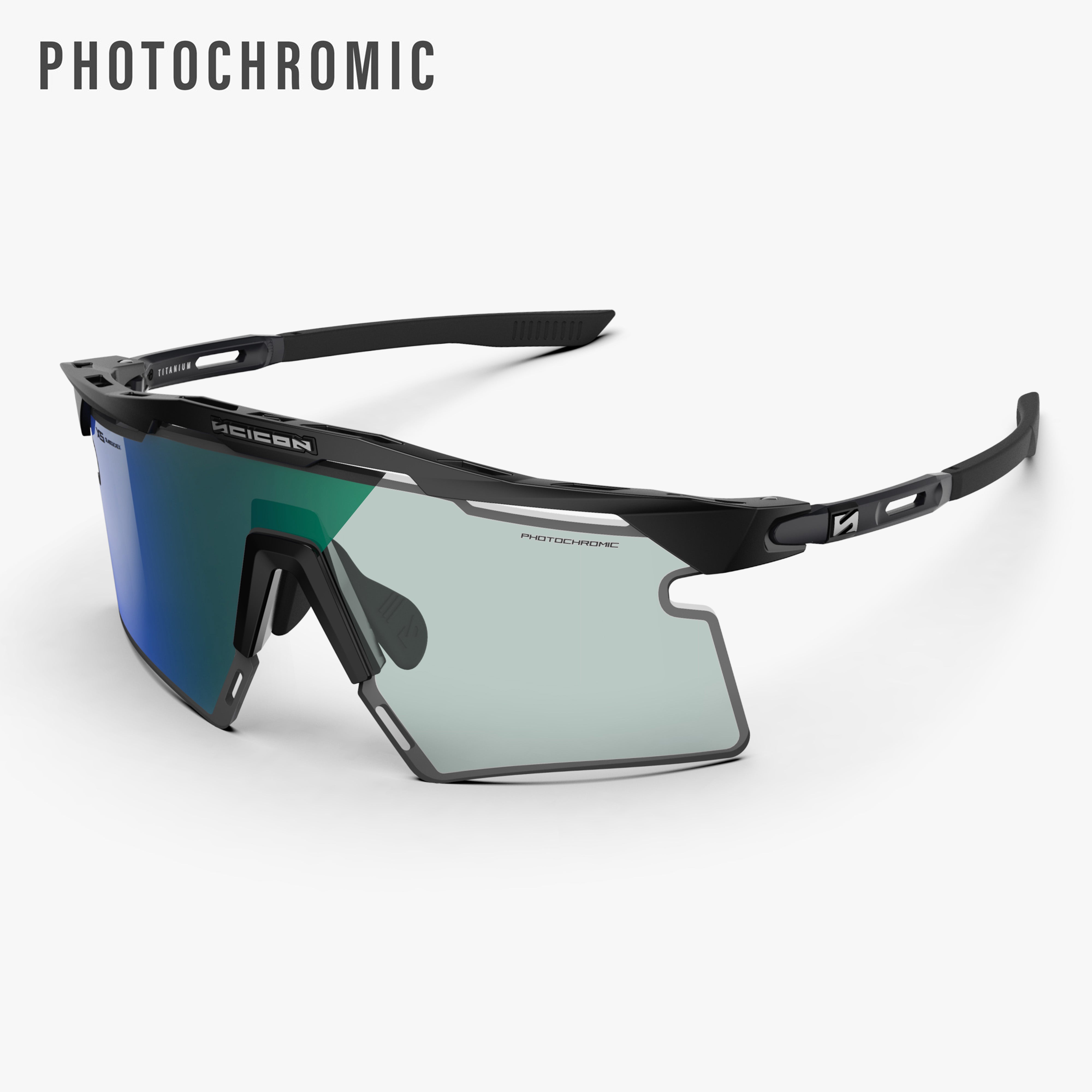 Aeroshade 2.0 XS Titanium Sport Sunglasses | Scicon Sports