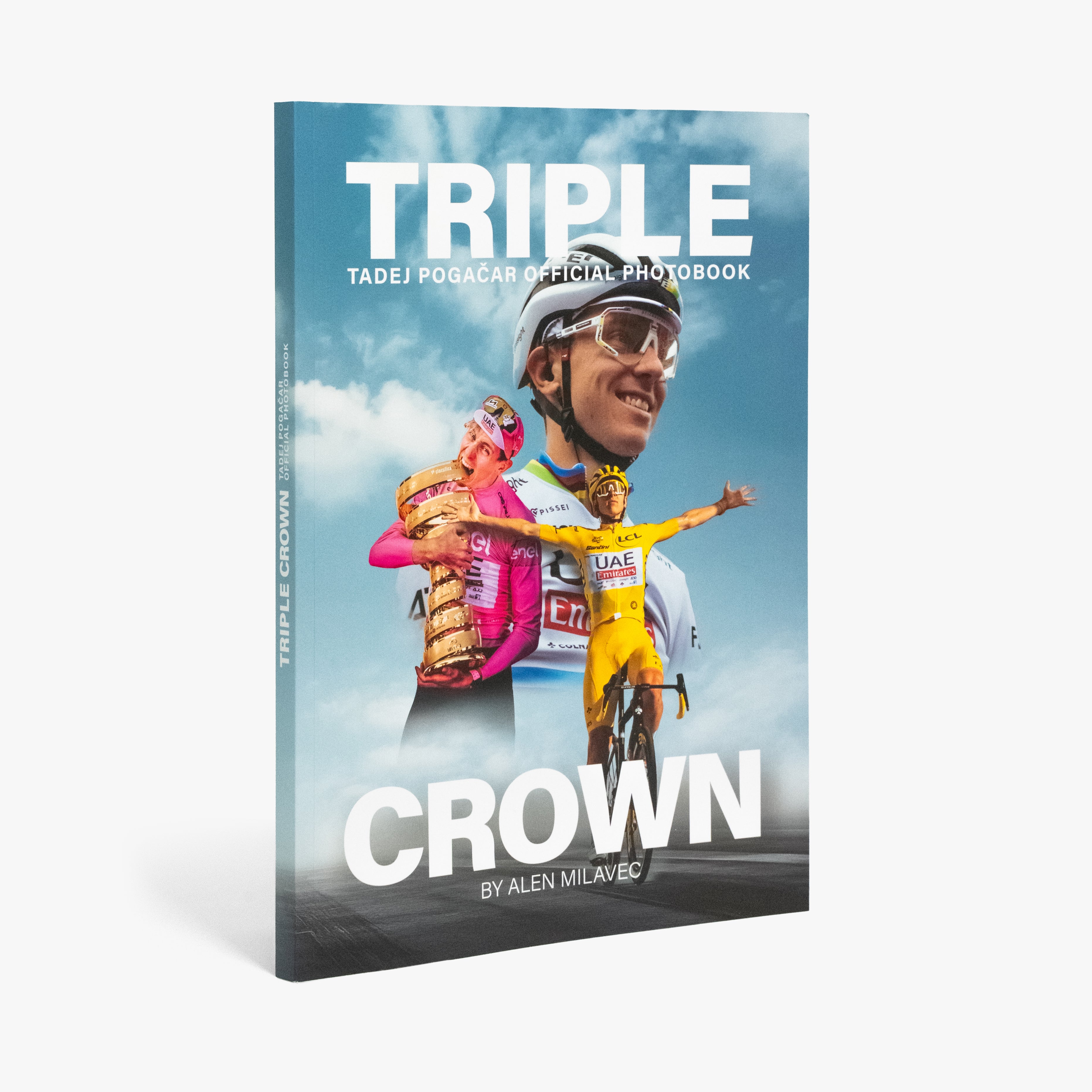 TADEJ POGAČAR TRIPLE CROWN PHOTOBOOK - SOFT COVER