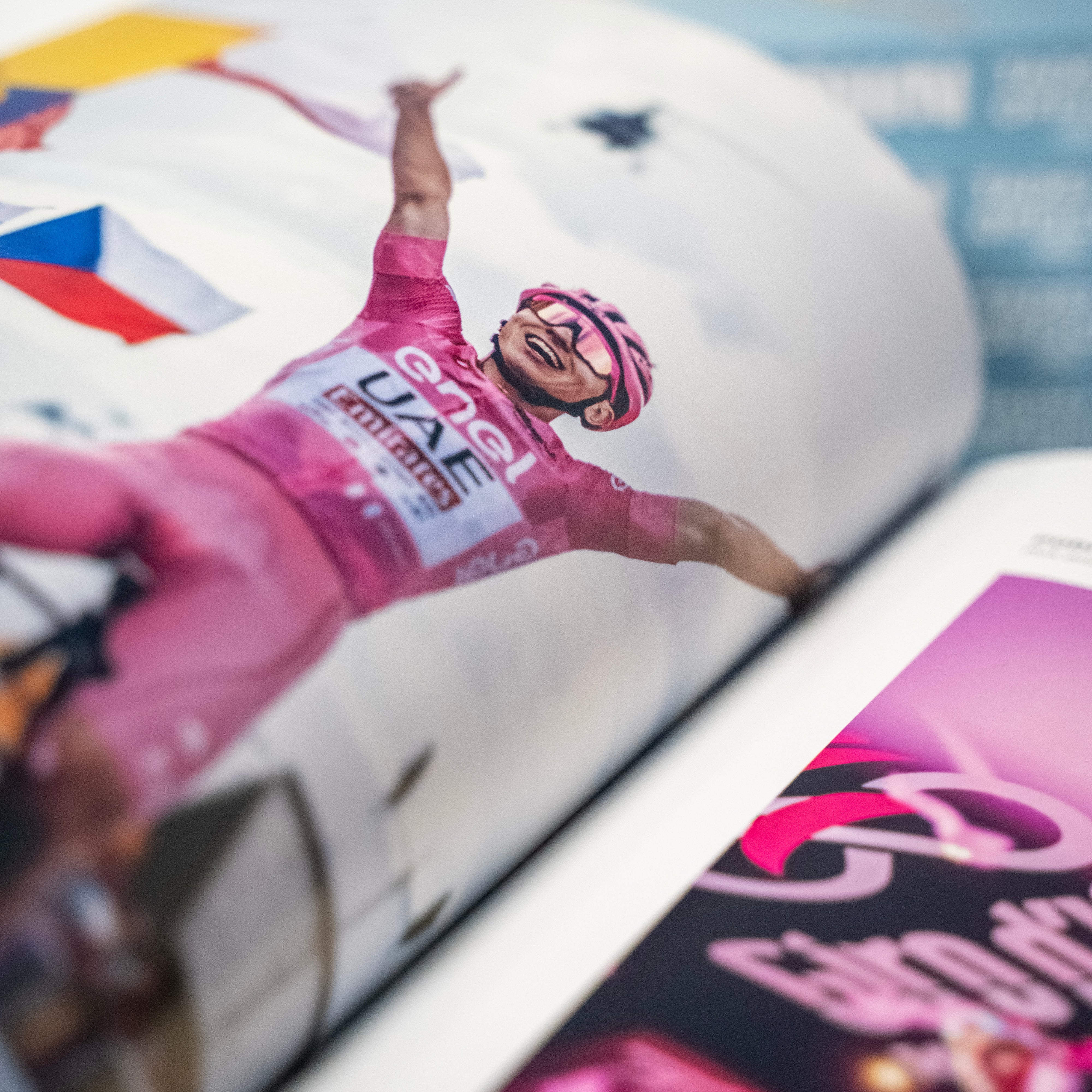 TADEJ POGAČAR TRIPLE CROWN PHOTOBOOK - SIGNED LIMITED EDITION