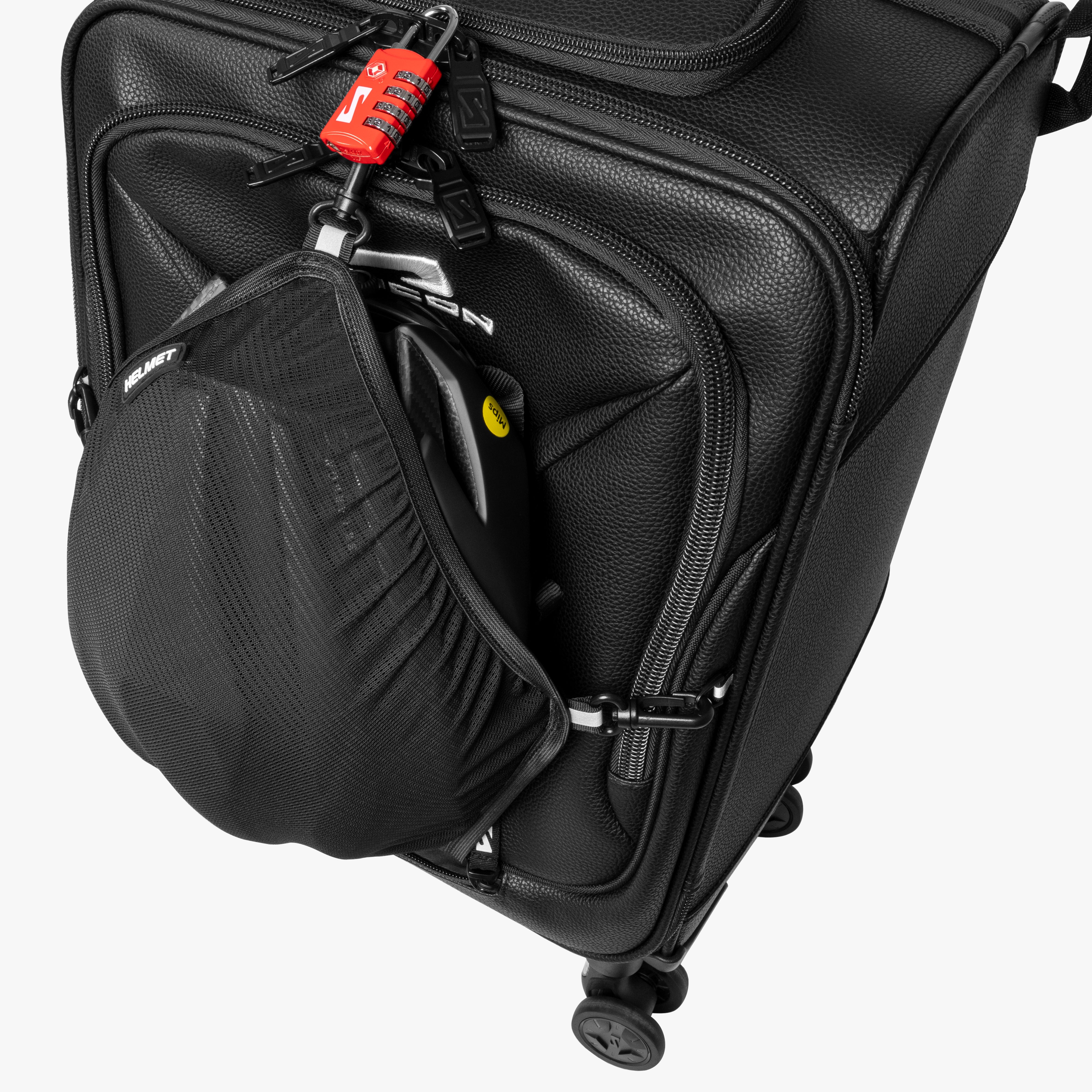 MALETA DE CABINA 35L - 4WD - CUIR VÉGAN SYNERSKIN™