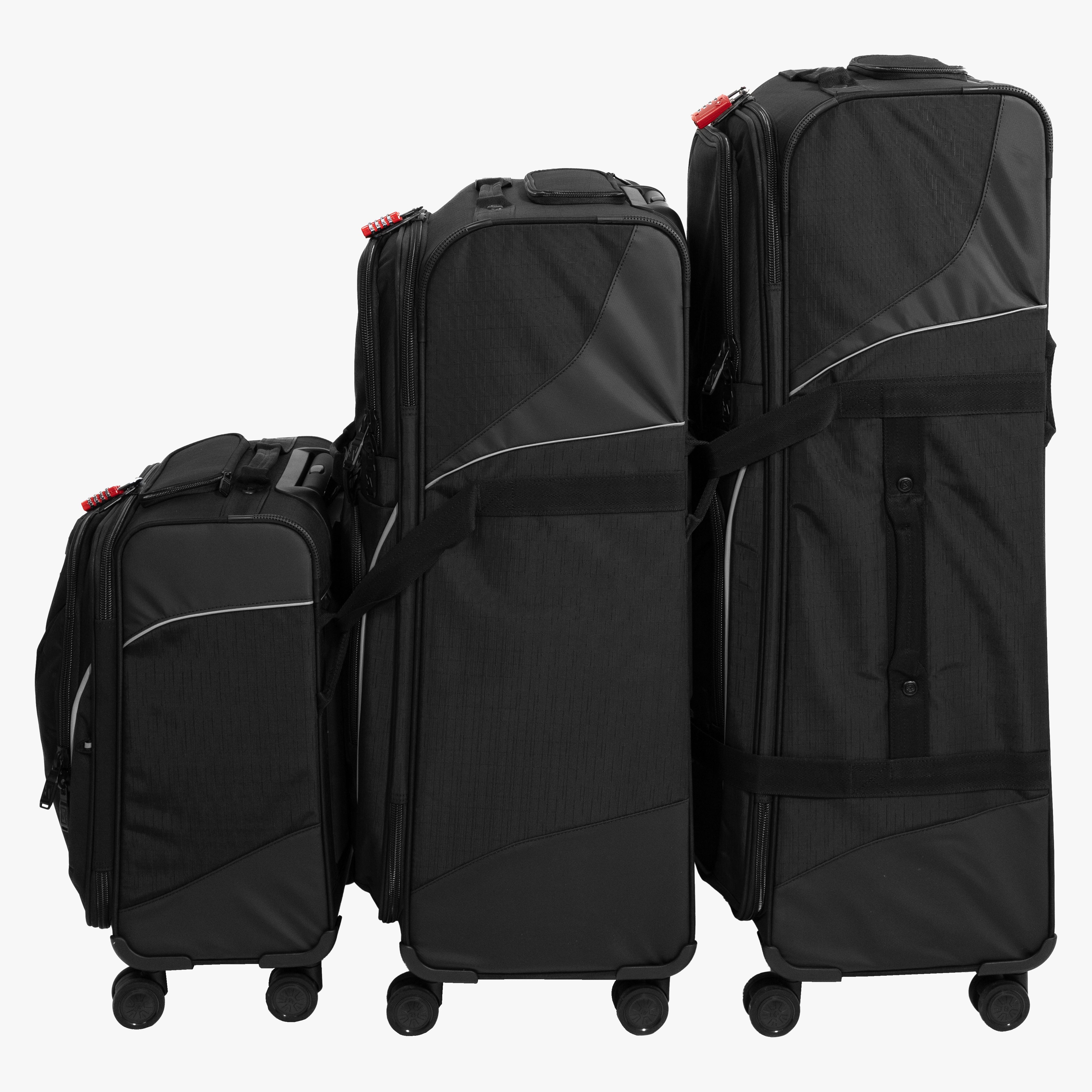 Black Large Luggage 110L 4WD | Scicon Sports