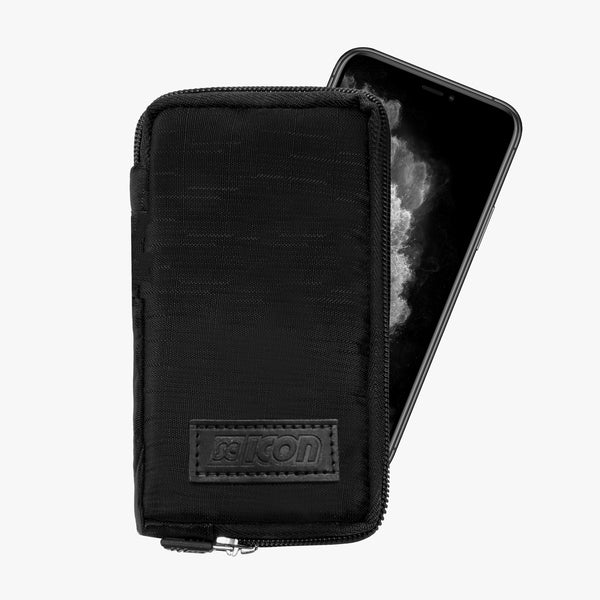 Black All Conditions Phone Wallet | Scicon Sports