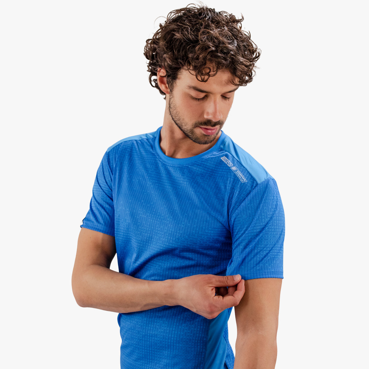tech tshirt blue