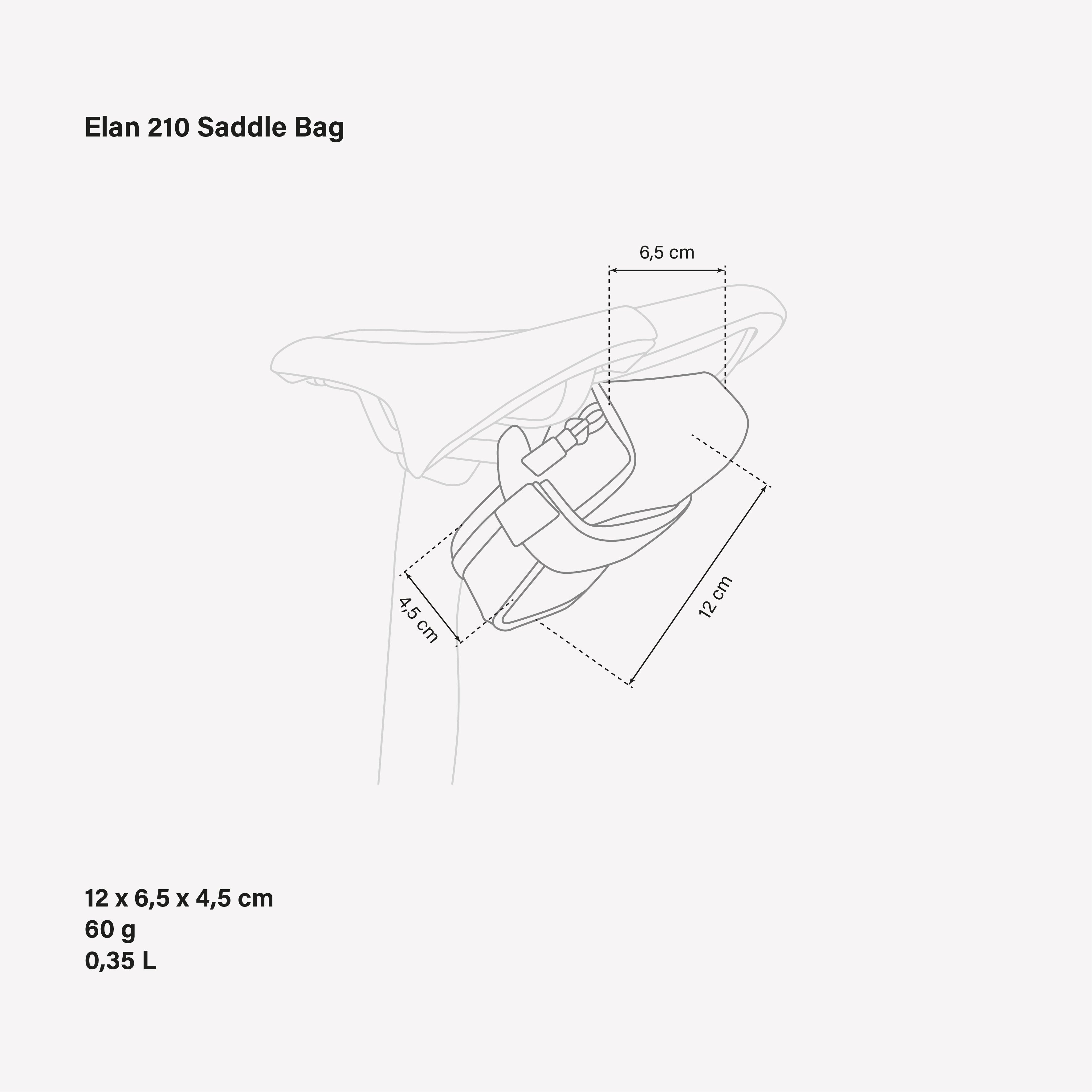 ELAN 210 SADDLEBAG