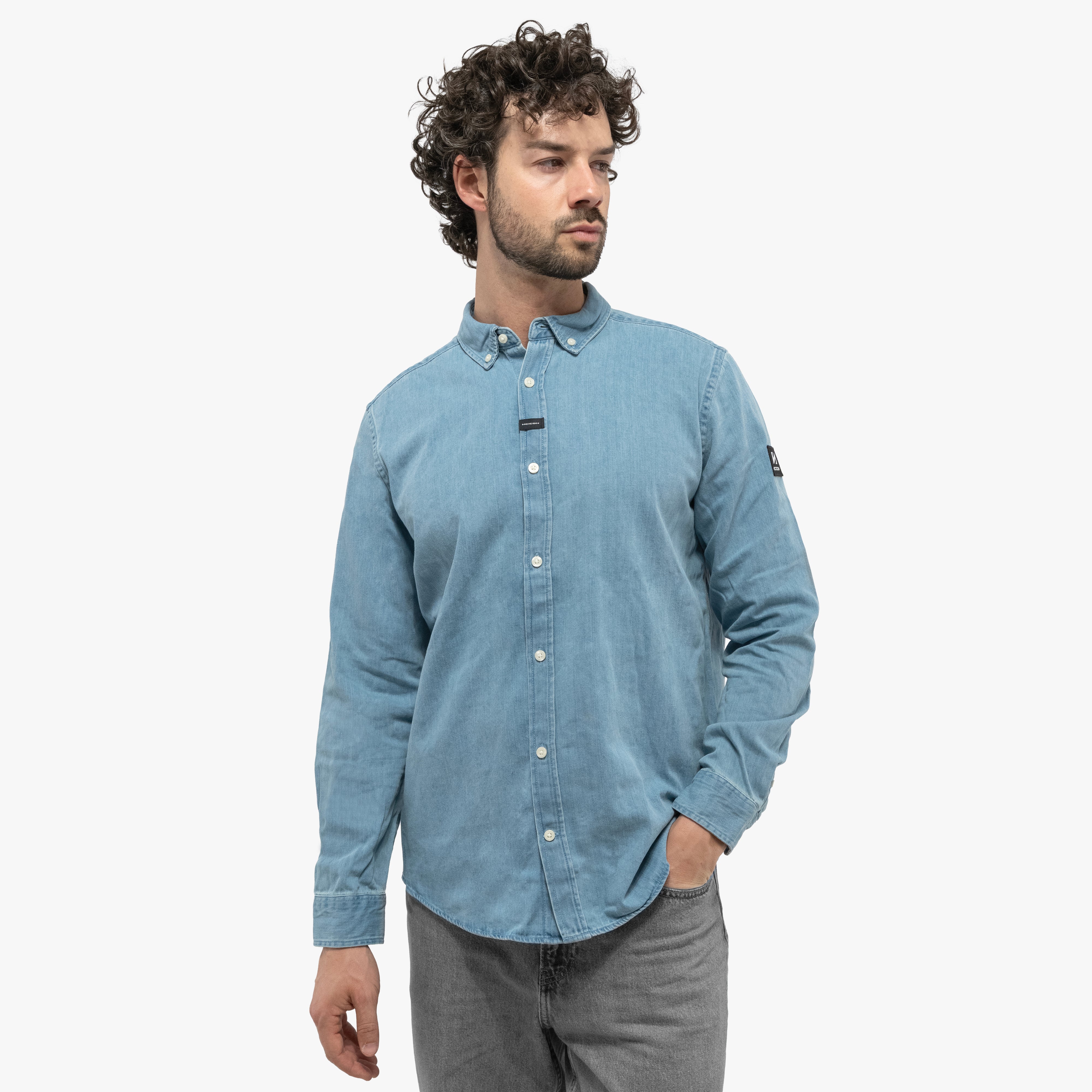 CAMISA DENIM - HOMBRE
