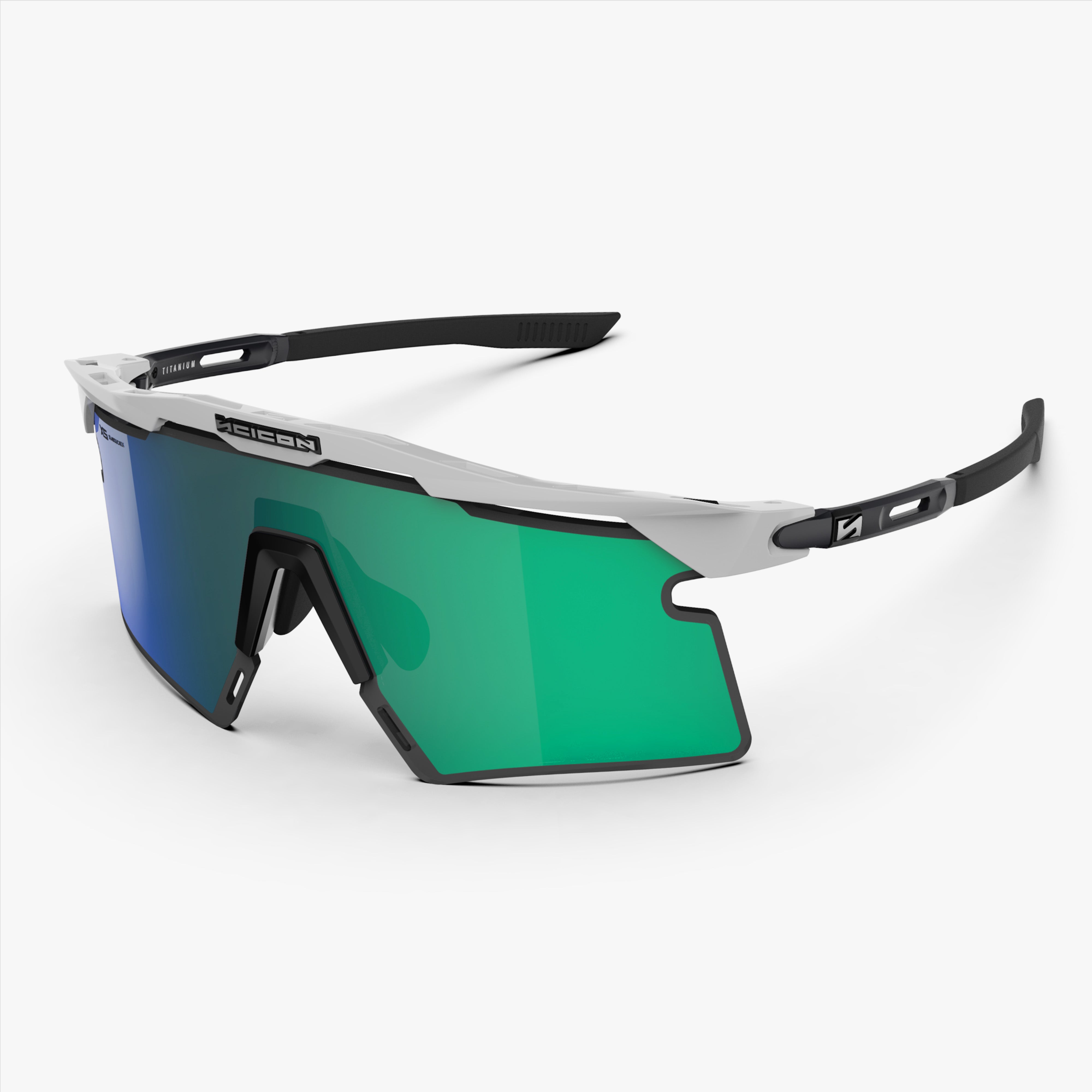 Aeroshade 2.0 Titanium XS Spare Lens Multimirror Blue Green eyewear