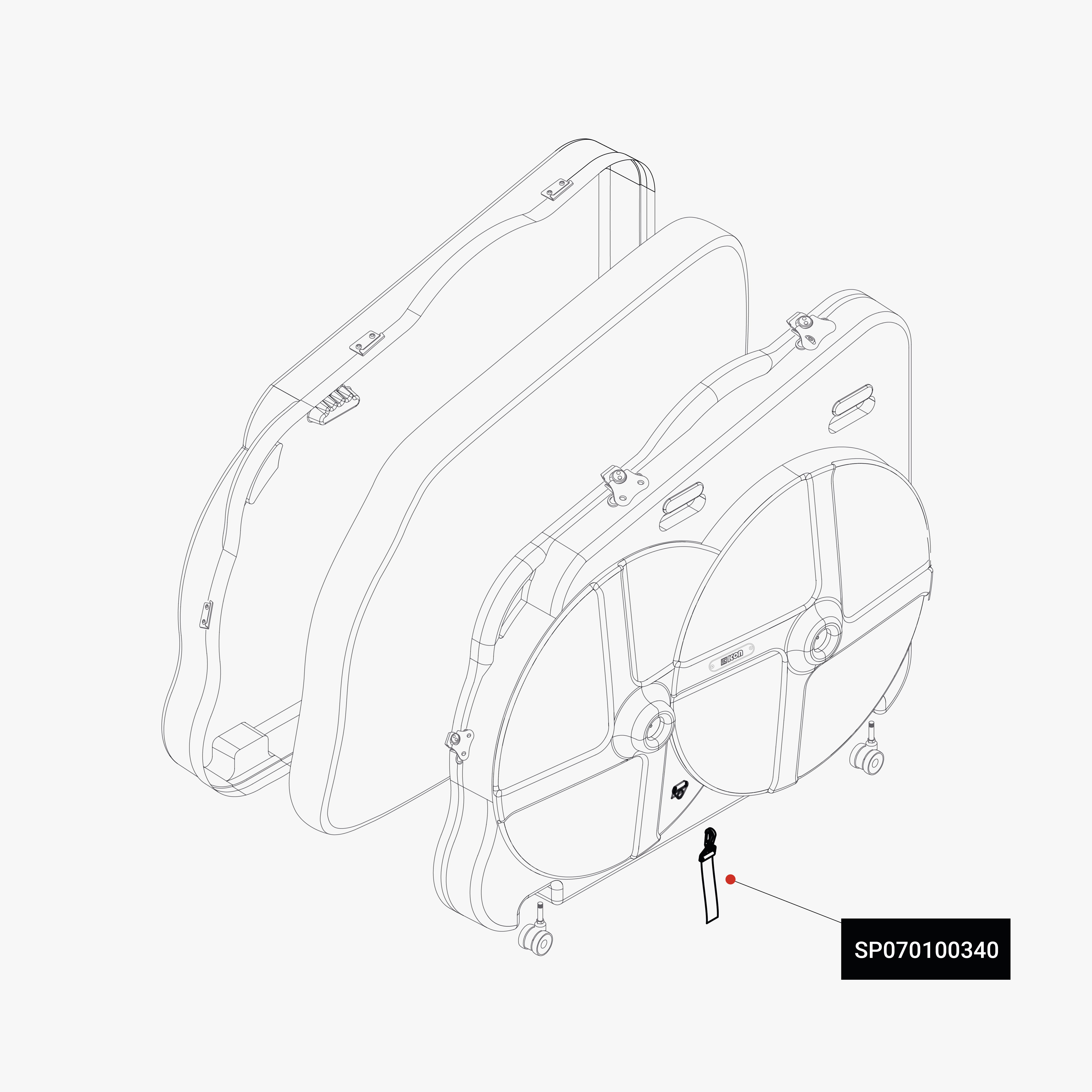 KIT CORREA PARA LEVANTAR AEROTECH 3.0