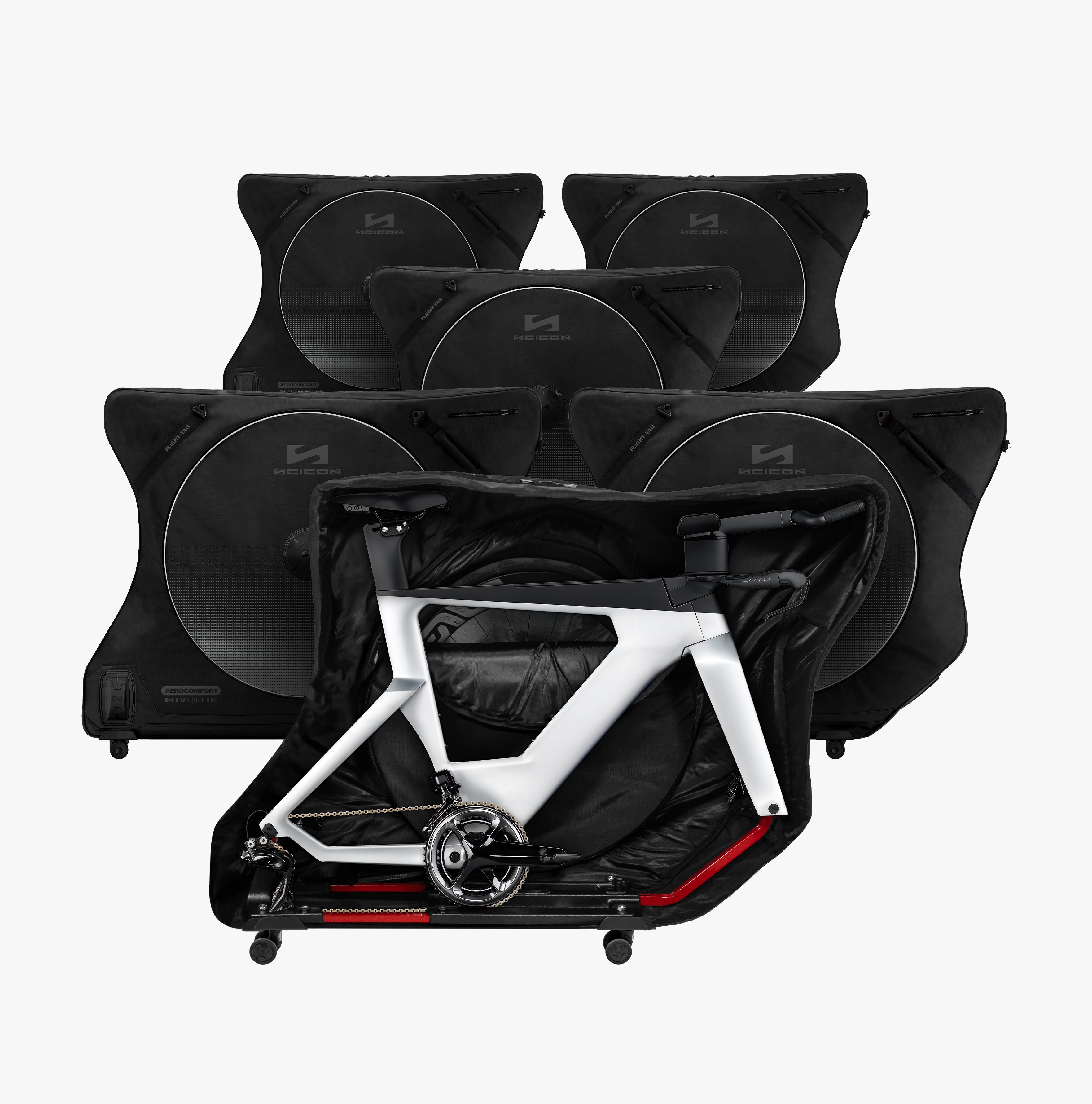 SCICON Team Six - Aerocomfort 3.0 Triathlon Bike Travel Bag