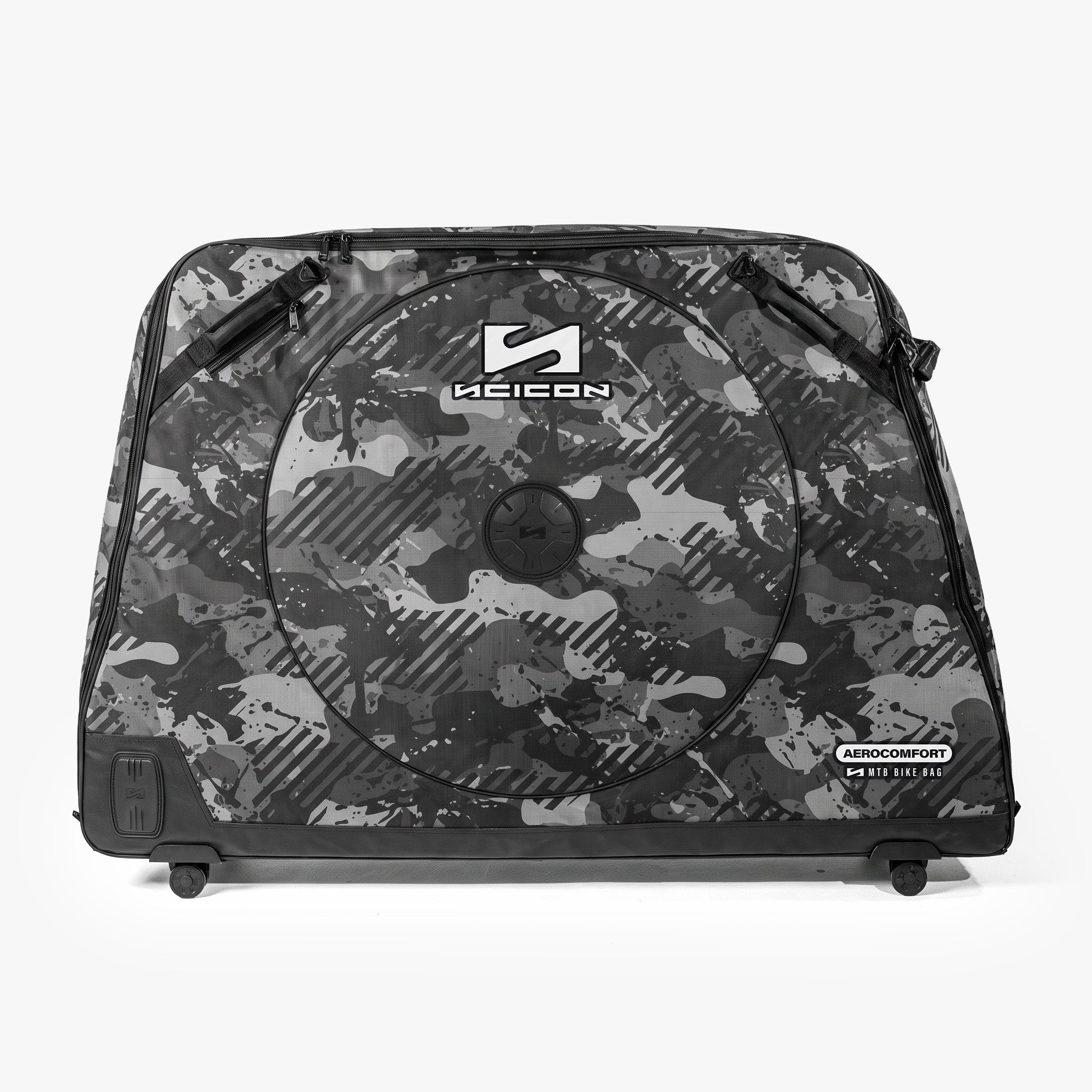 Camo Grey Aerocomfort MTB Bike Travel Bag | Scicon Sports