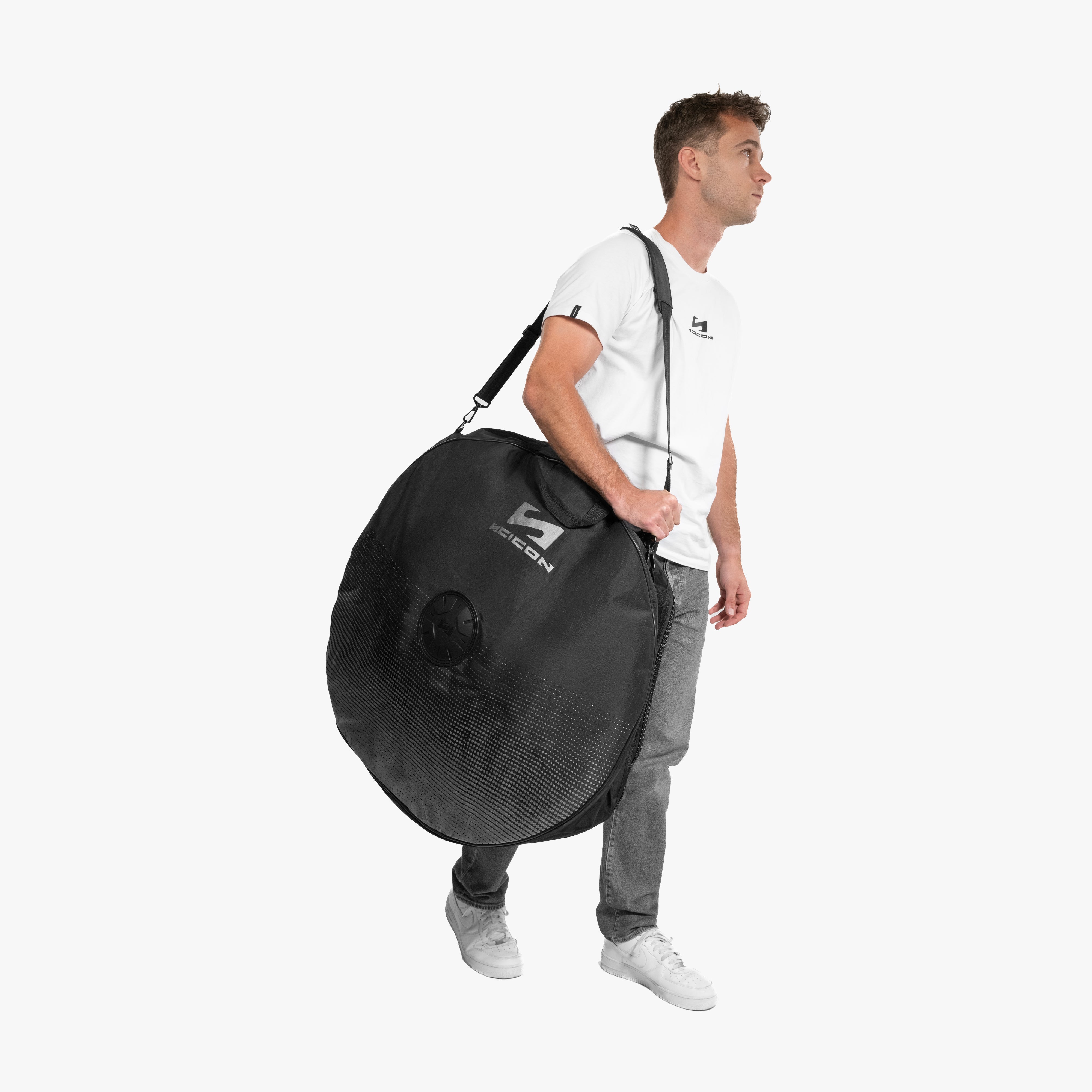 Black Scicon Padded Double Wheel Bag | Scicon Sports