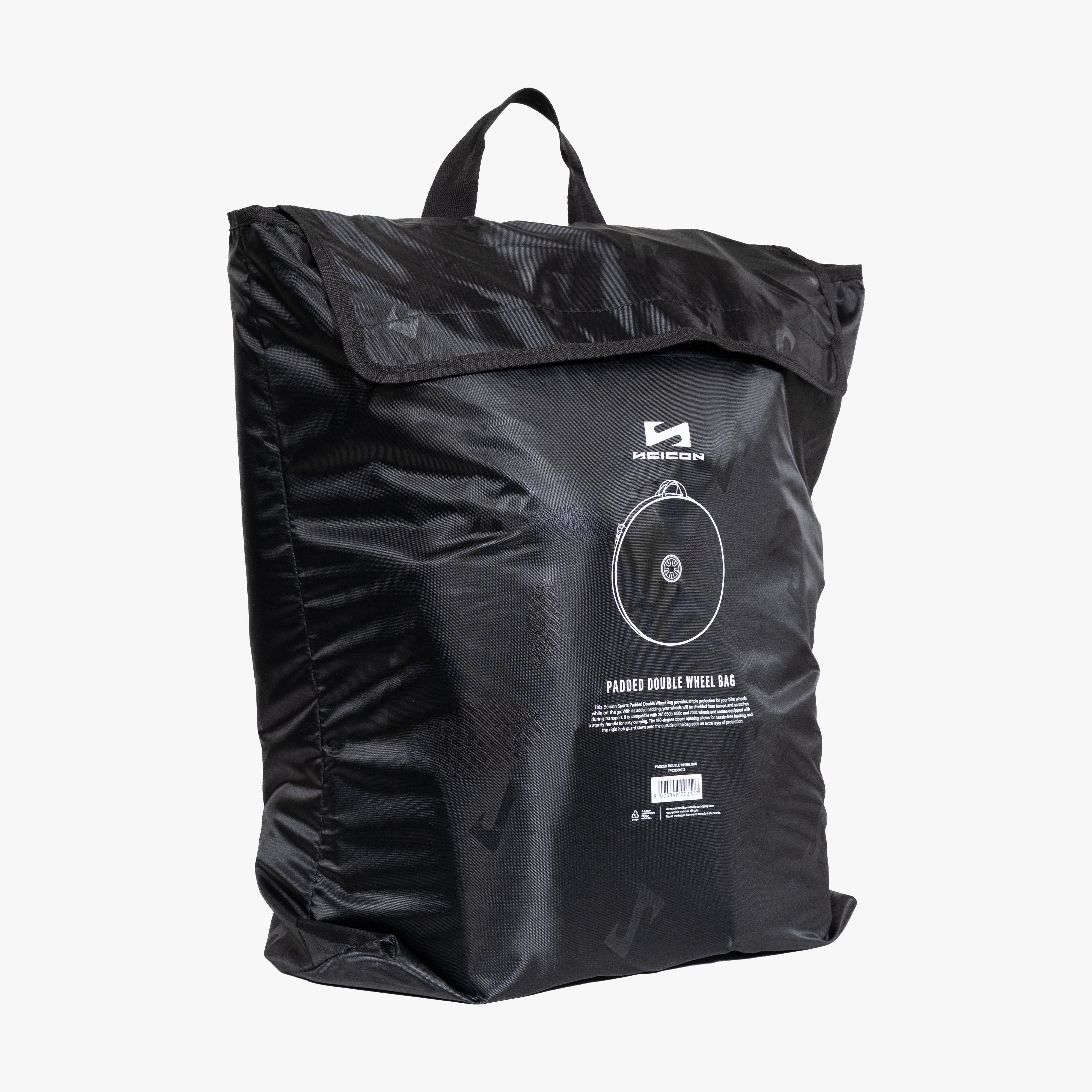 SCICON サイクルギアバッグ Black Scicon Padded Double Wheel Bag | Scicon Sports